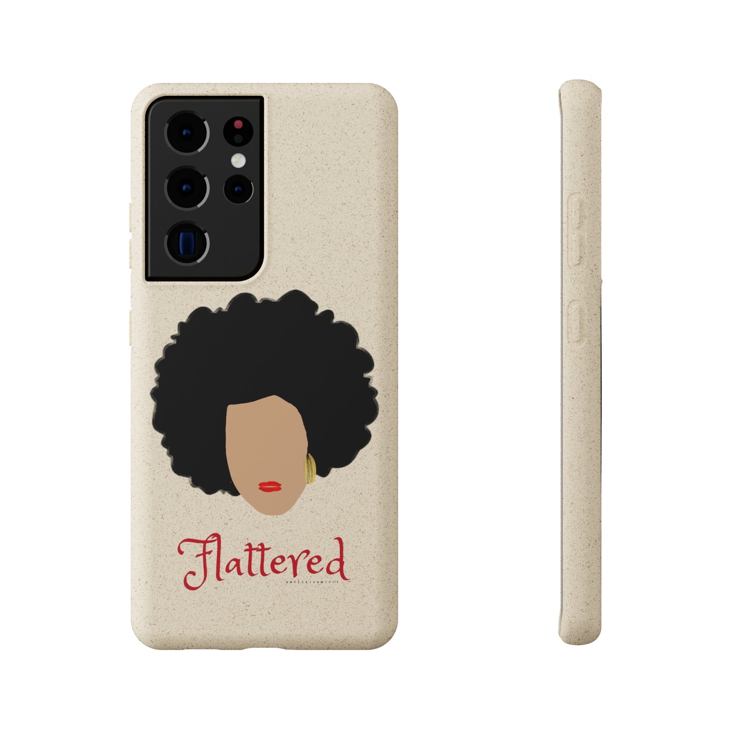 Flattered Biodegradable Cases