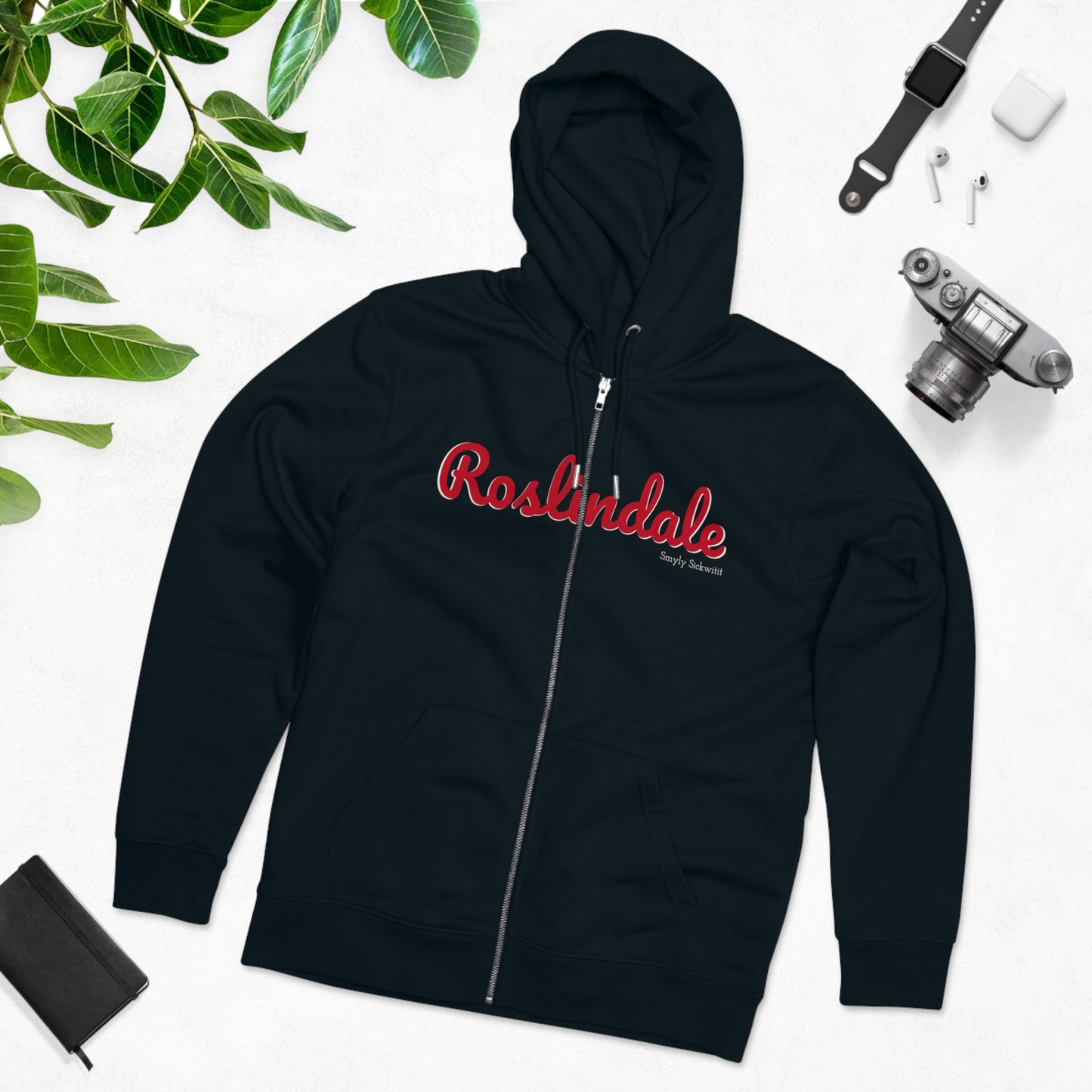 Roslindale Zip Hoodie w/smyly