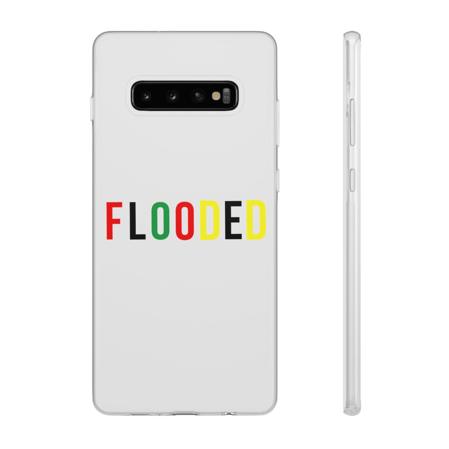 Flooded letters Flexi Cases