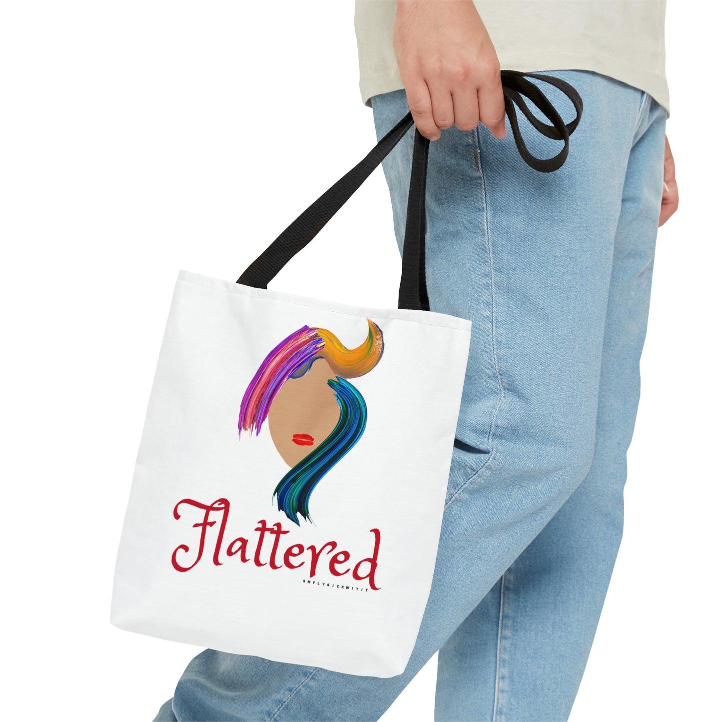 Flattered Tote Bag