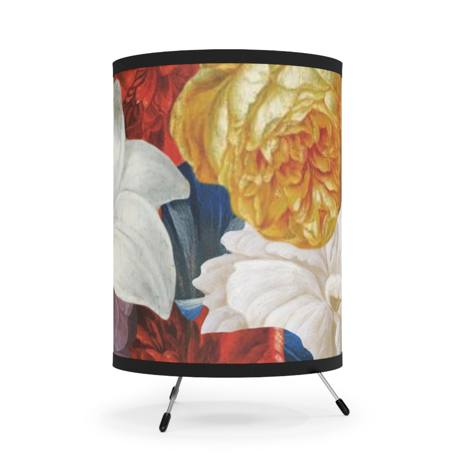 Flooded Vibes Tripod Lamp with High-Res Printed Shade, US\CA plug