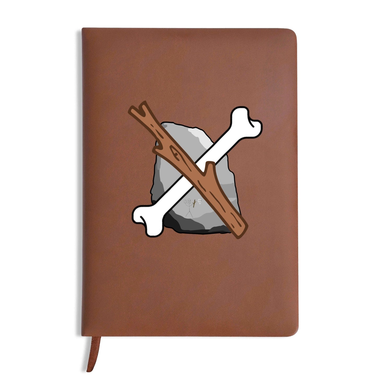 Custom 2 Sides Print PU Black and Brown Notebook