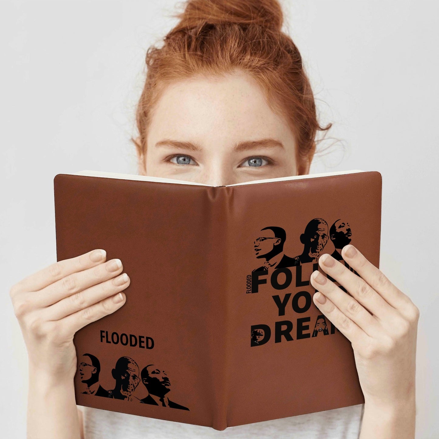Follow Your Dreams Brown Notebook