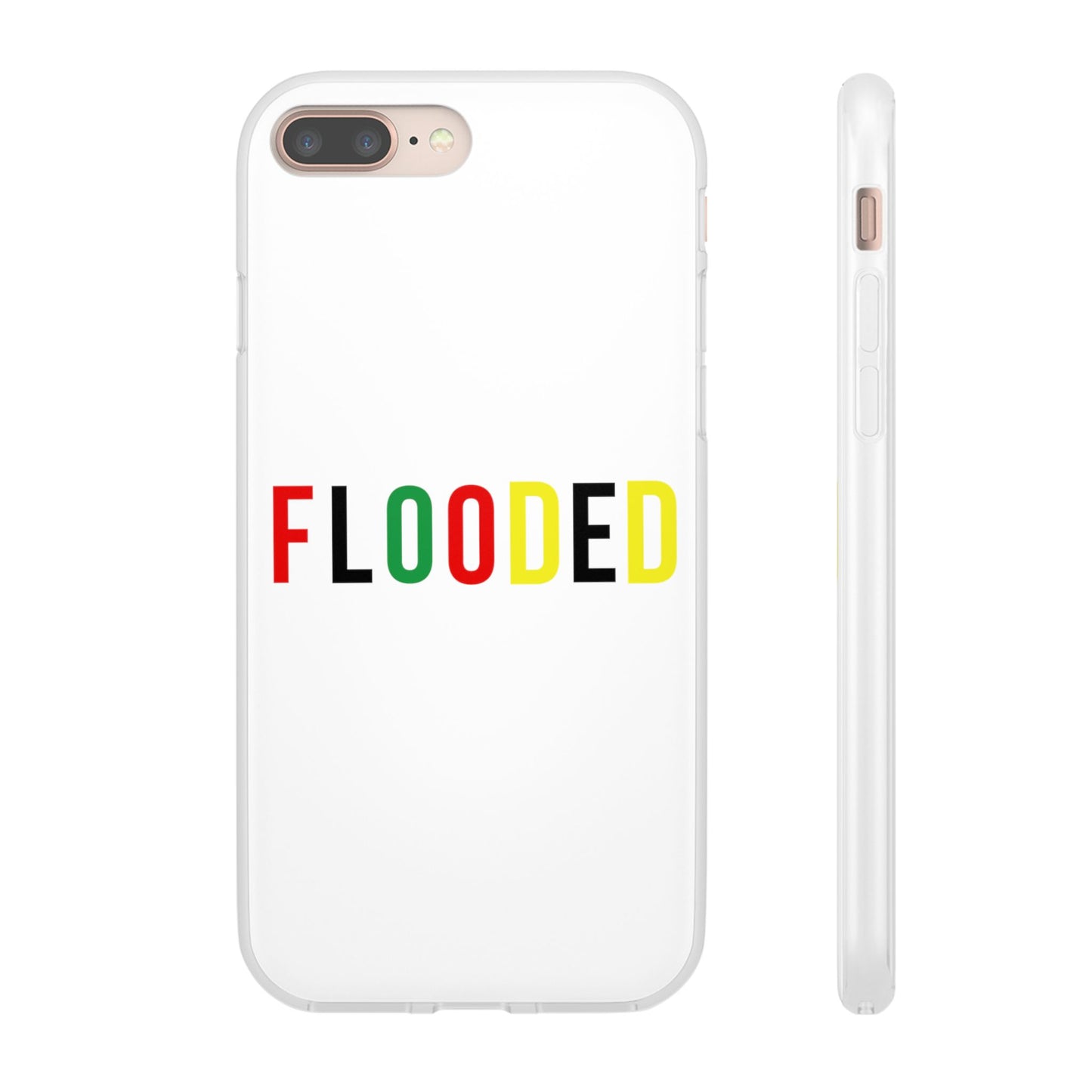 Flooded letters Flexi Cases