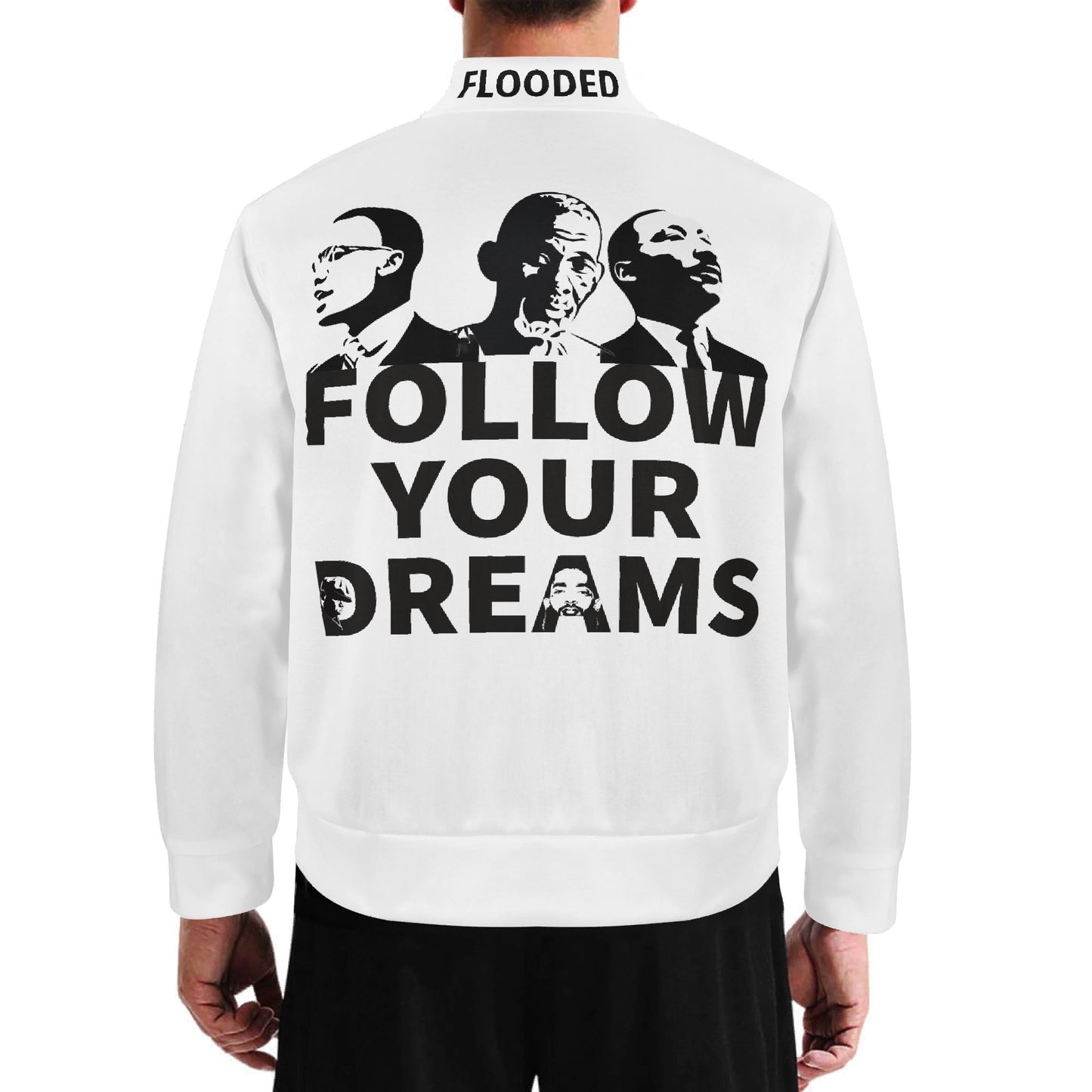 Follow Your Dreams Unisex Fashion Baseball Jacket