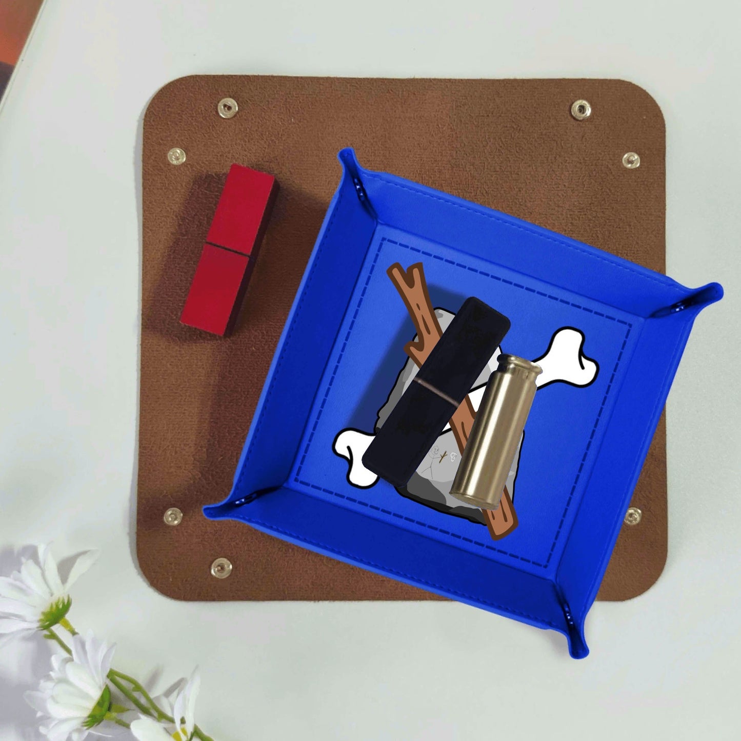 SSB PU Leather Valet Tray