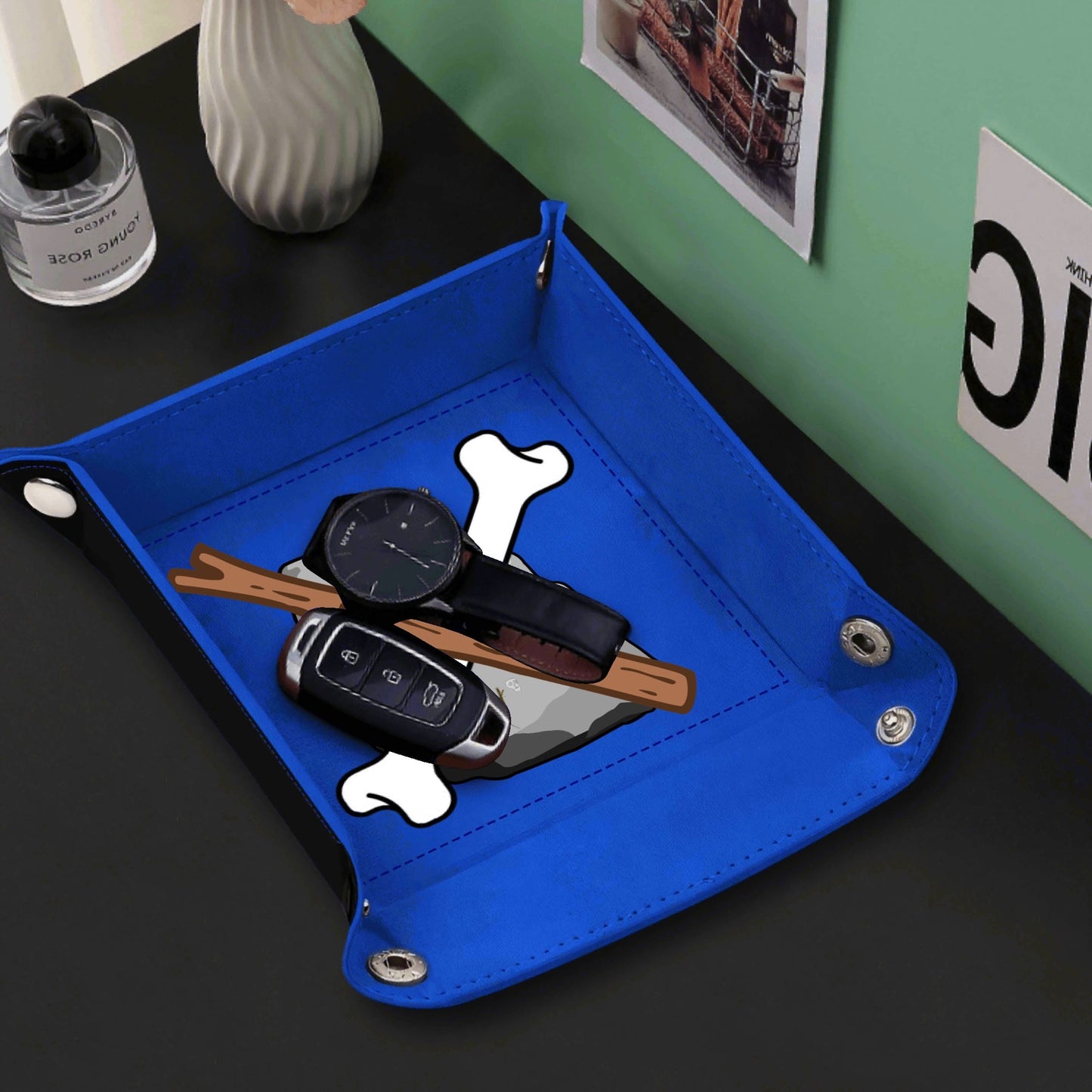 SSB PU Leather Valet Tray
