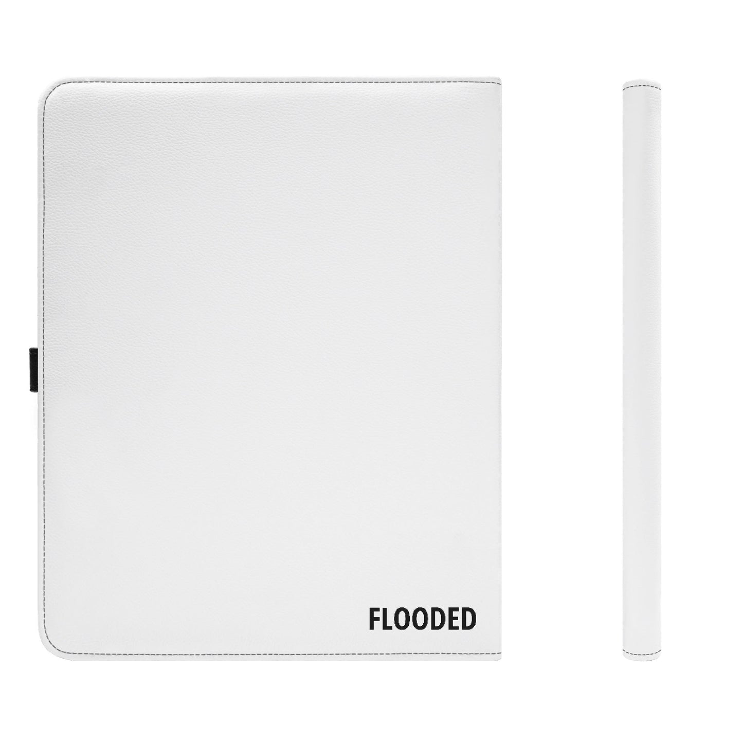 SSB Foldable Leather Portfolio Organizer with Clipboard