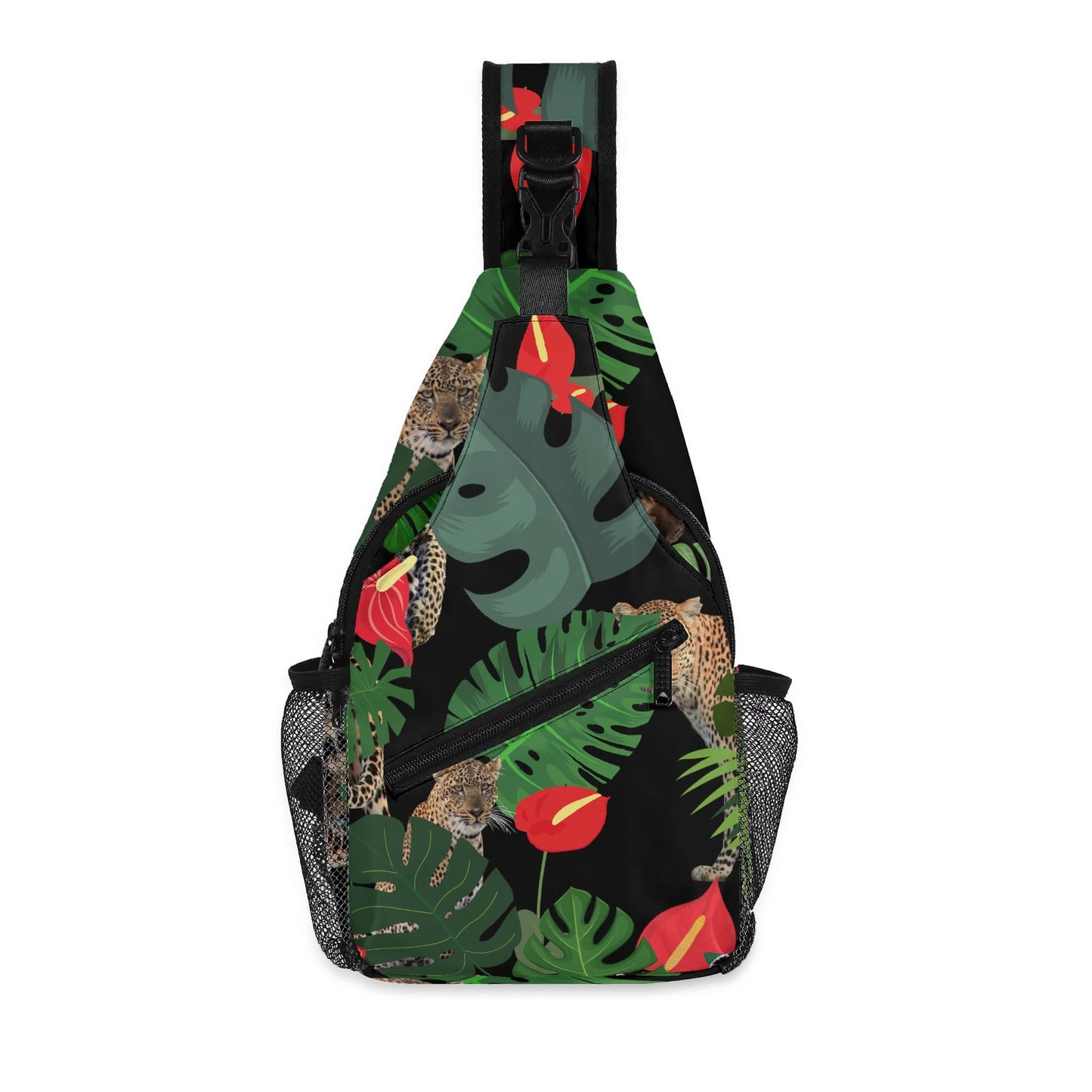 FLOODED Chest Crossbody Bag with Adjustable Strap