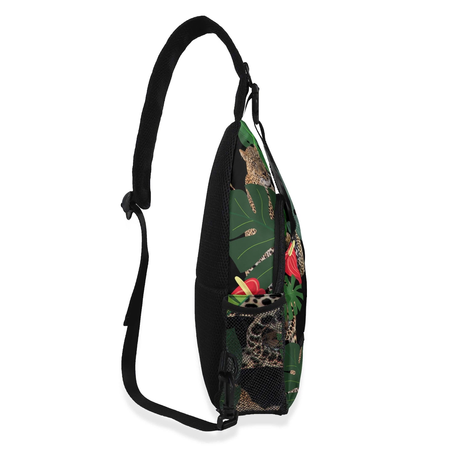 FLOODED Chest Crossbody Bag with Adjustable Strap