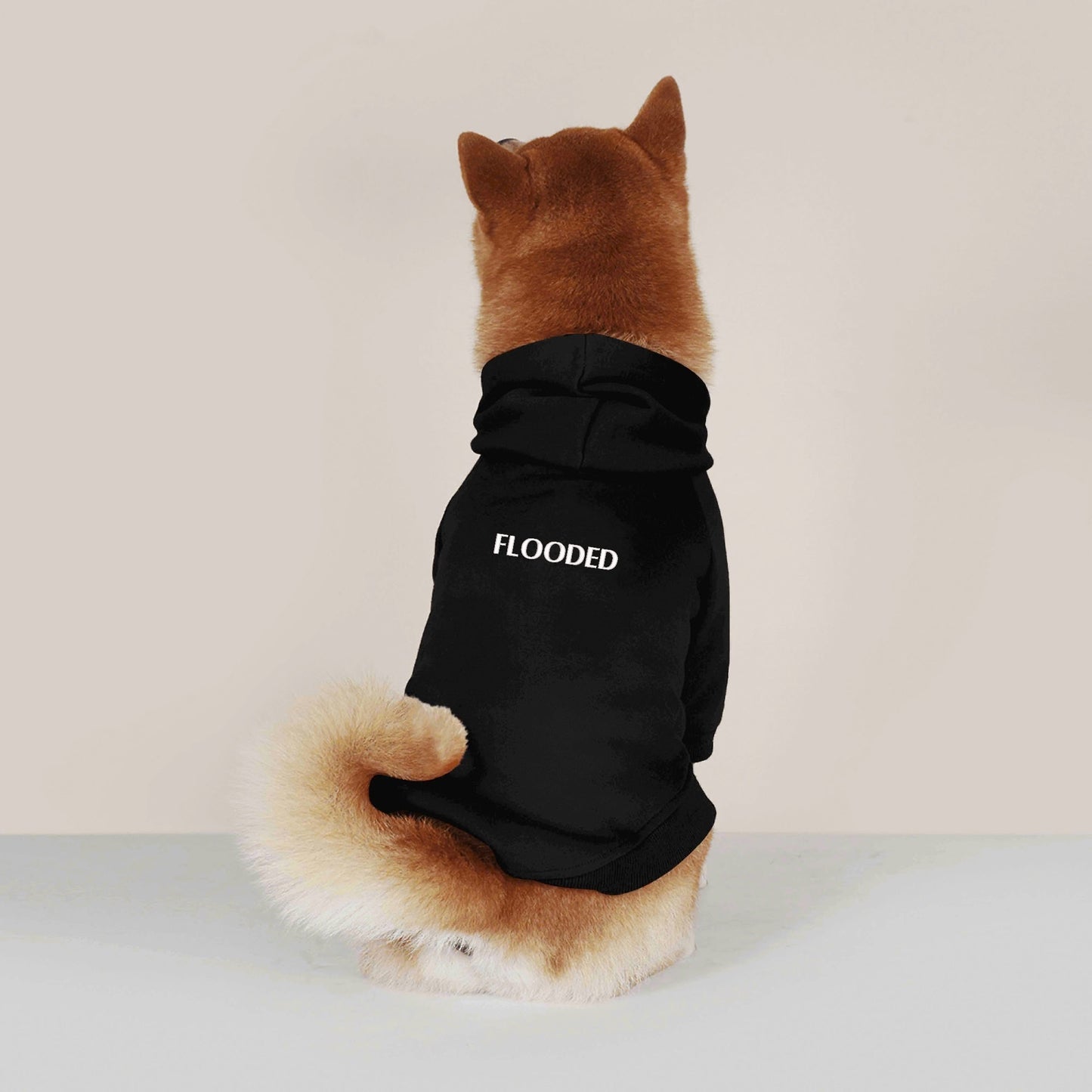 Embroidered Text for Cotton XL-6XL Dog Coat Pet Hoodie