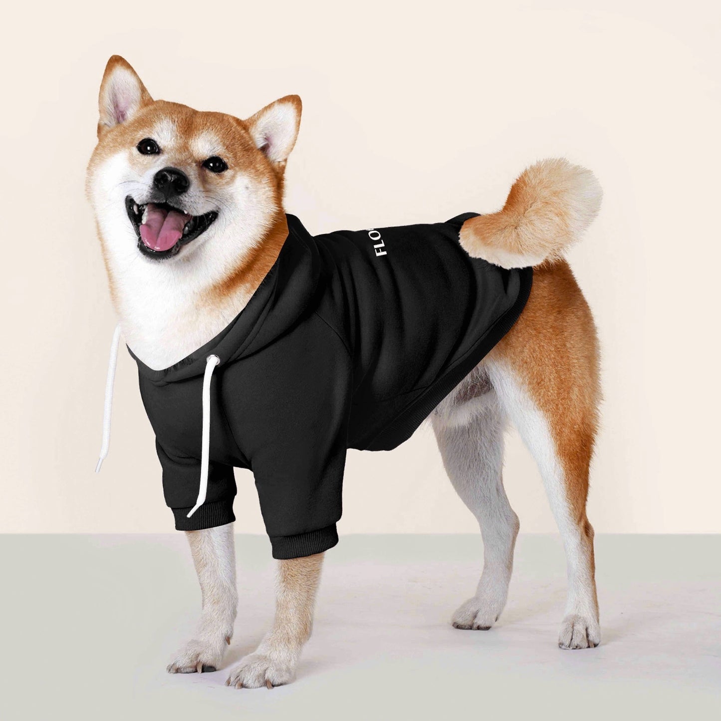 Embroidered Text for Cotton XL-6XL Dog Coat Pet Hoodie