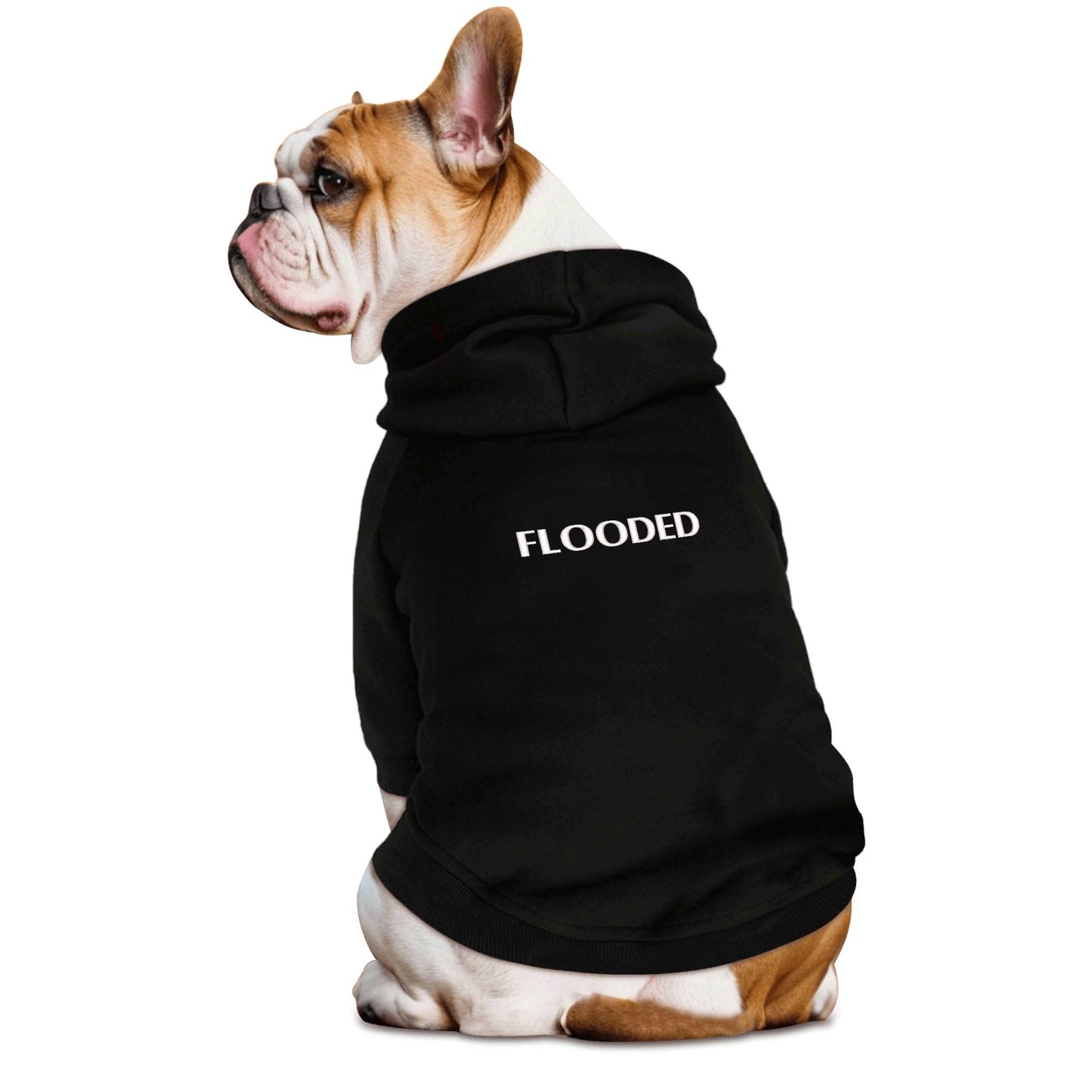 Embroidered Text for Cotton XL-6XL Dog Coat Pet Hoodie