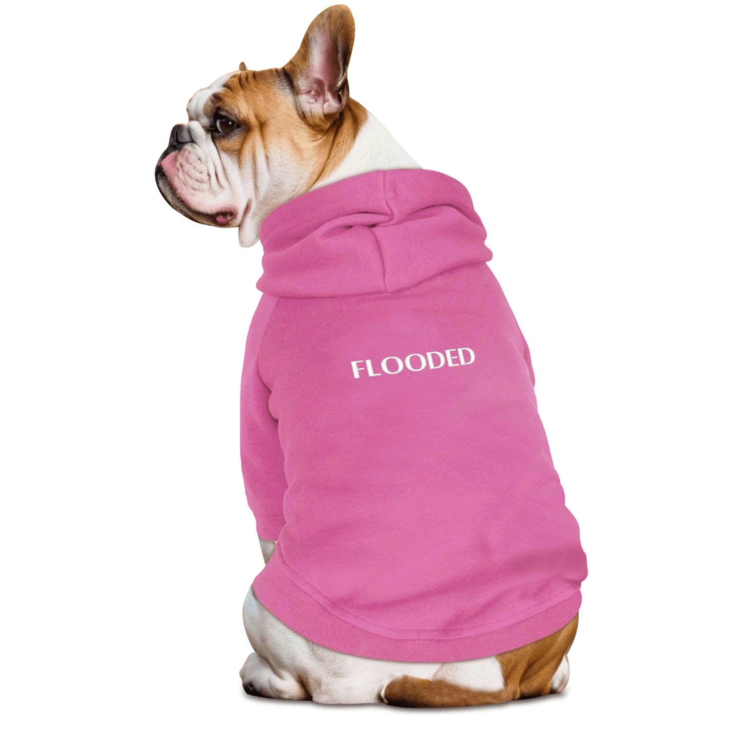 Embroidered Text for Cotton XL-6XL Dog Coat Pet Hoodie