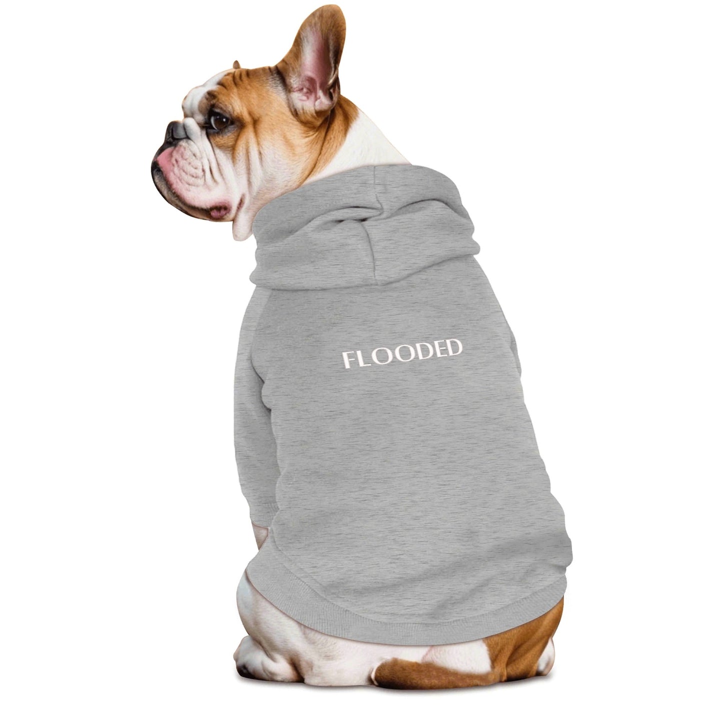 Embroidered Text for Cotton XL-6XL Dog Coat Pet Hoodie