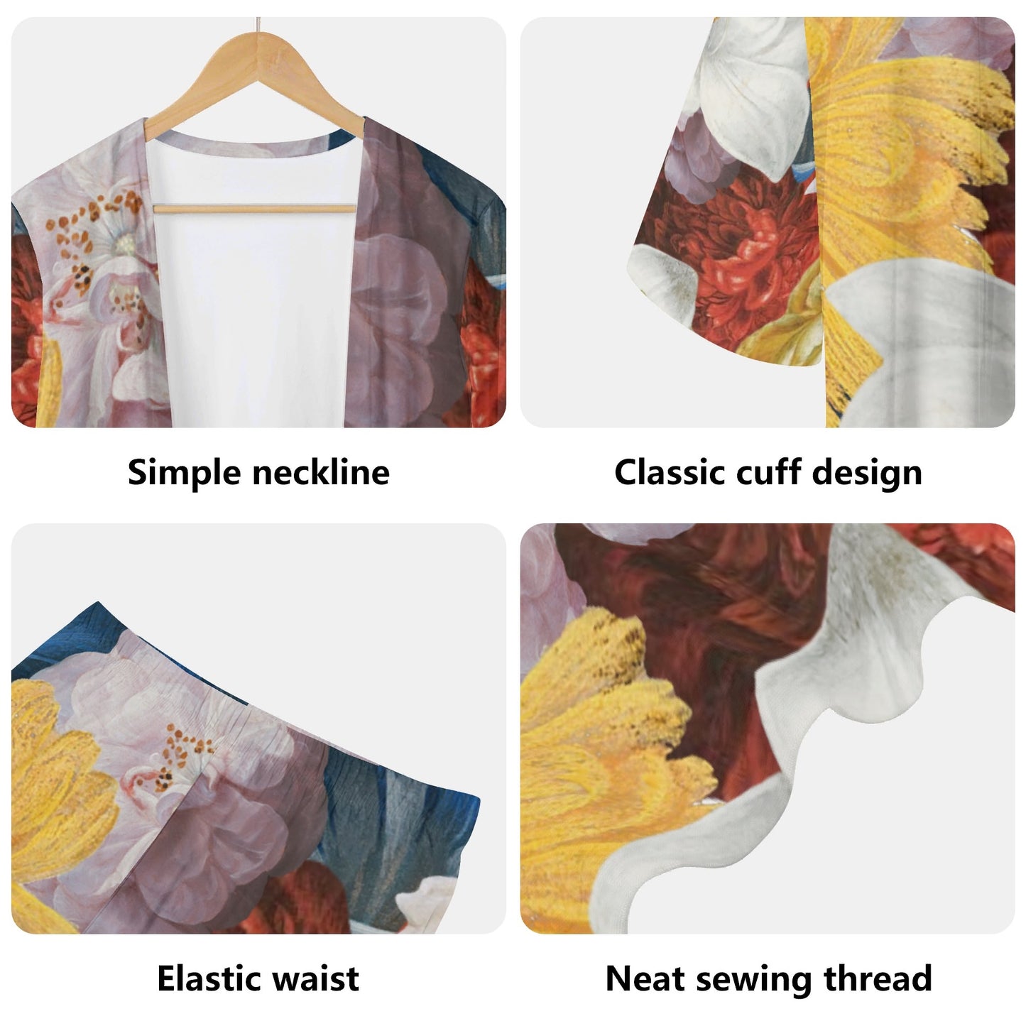 FLOODED VIBES Womens Long Sleeve Cardigan and Leggings Sets