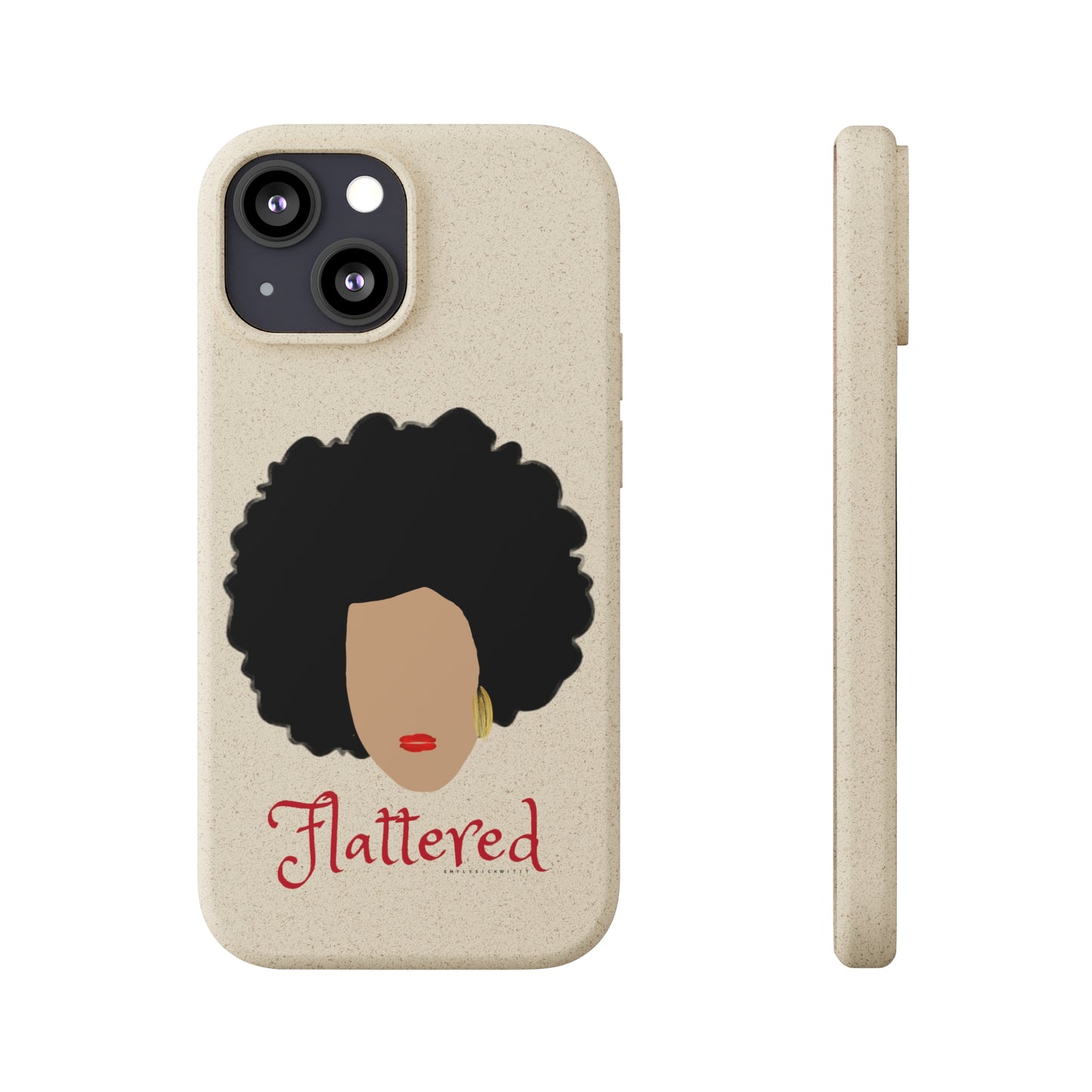 Flattered Biodegradable Cases