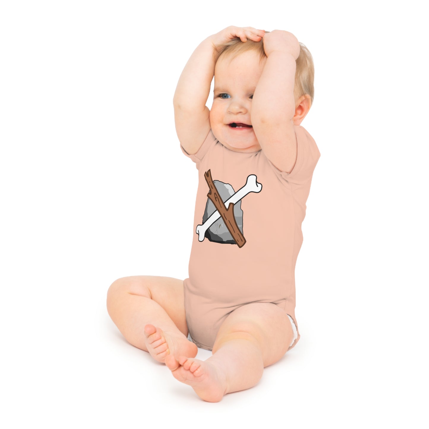 Sticks & Stones Baby Short Sleeve Bodysuit