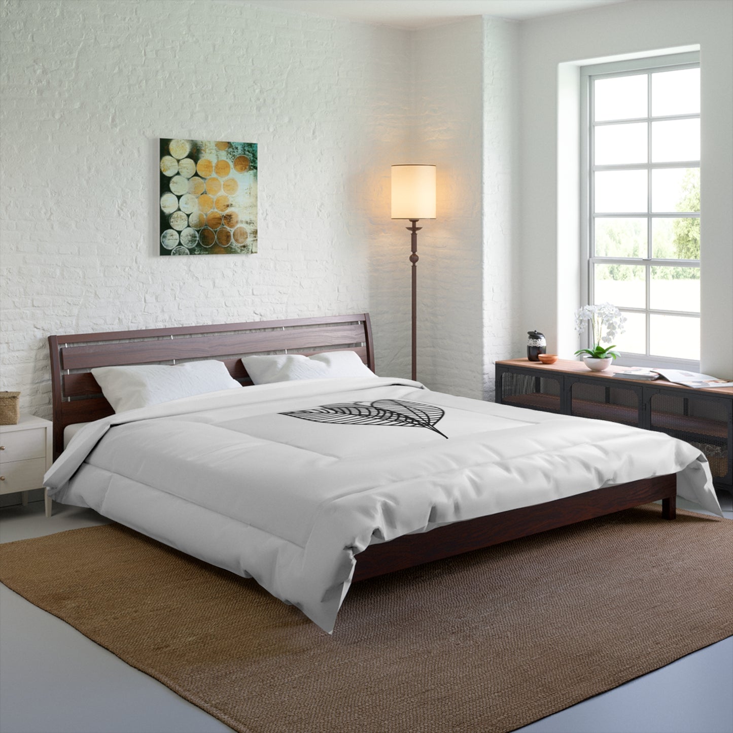 Flooded Flower Comforter