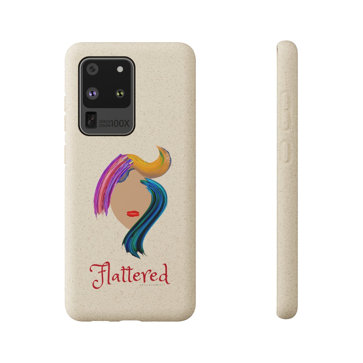 Flattered Biodegradable Cases
