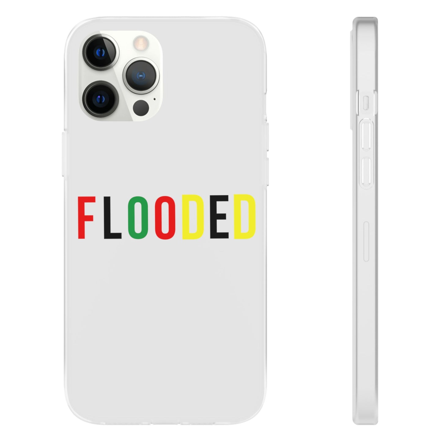Flooded letters Flexi Cases