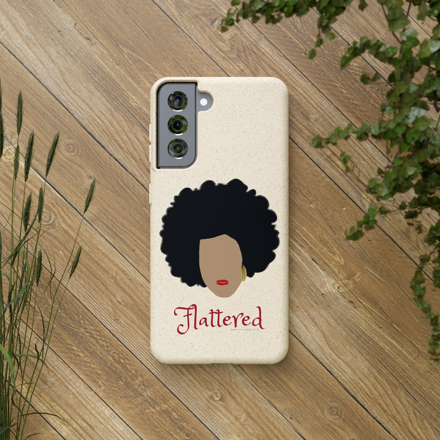 Flattered Biodegradable Cases
