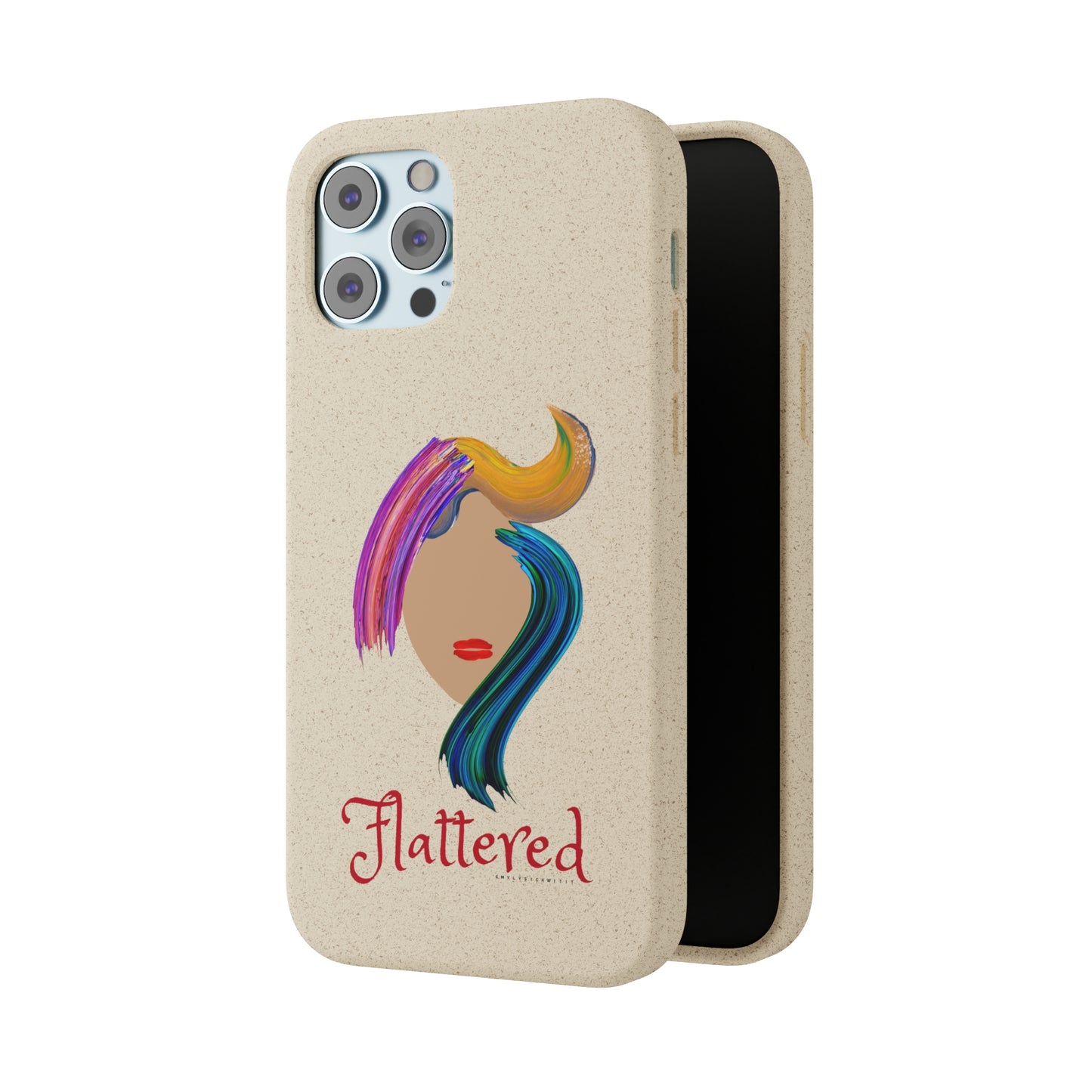 Flattered Biodegradable Cases
