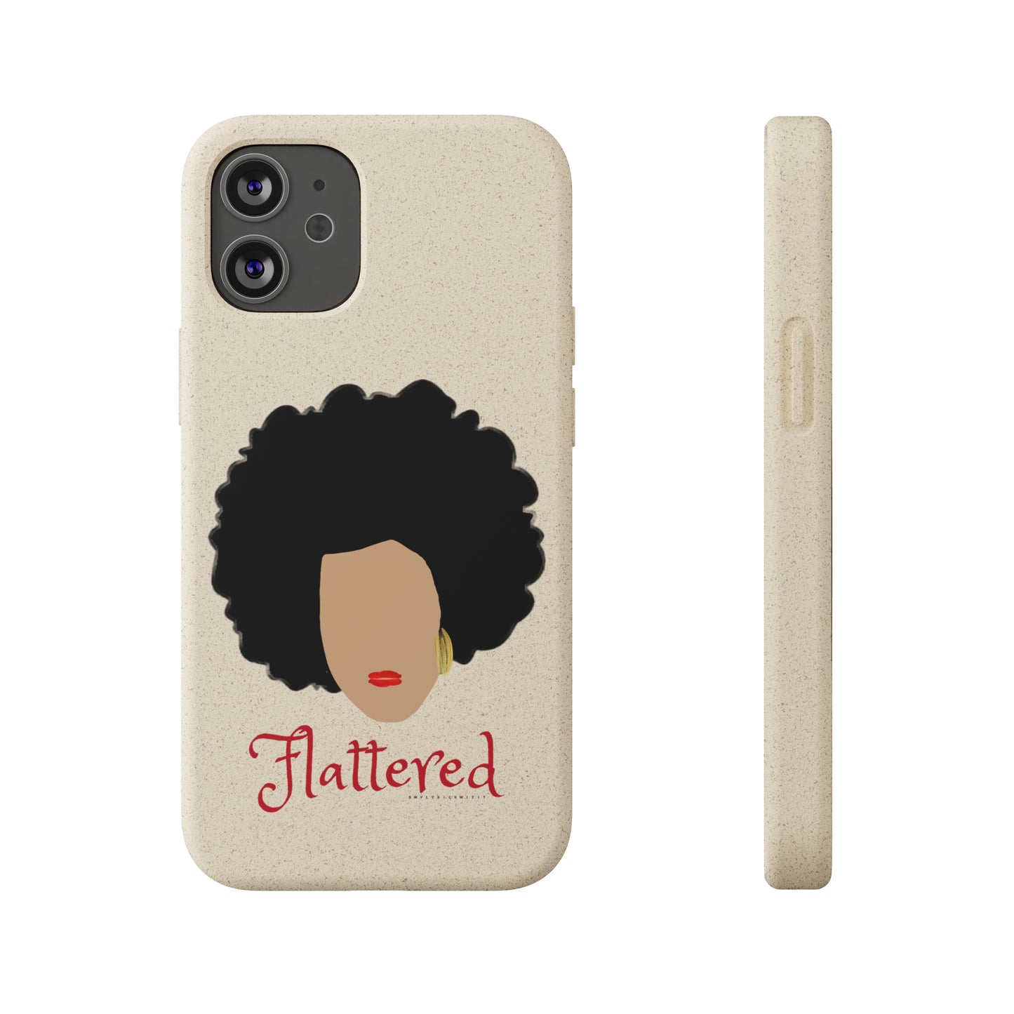 Flattered Biodegradable Cases