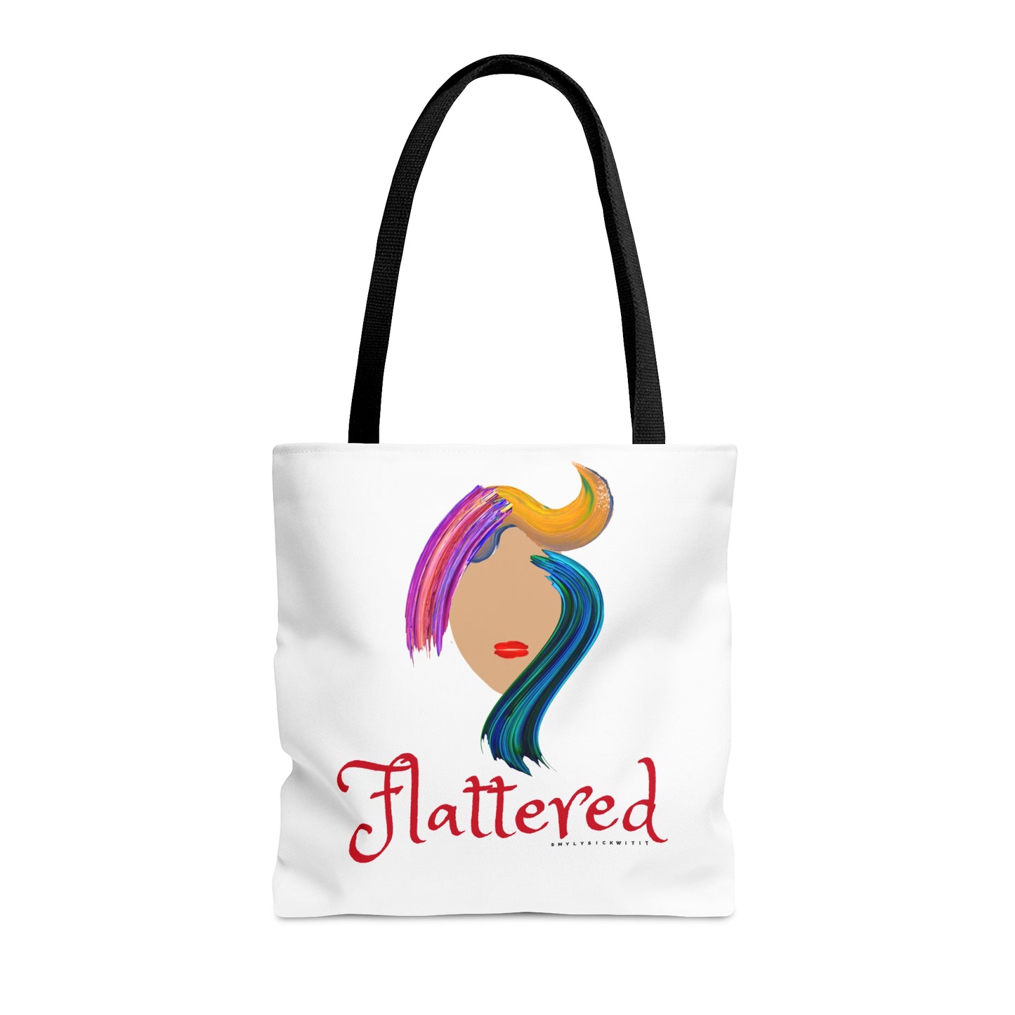 Flattered Tote Bag