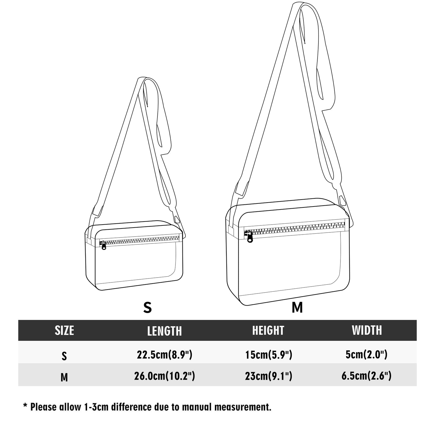 SSB Clear Fashion Waterproof Transparent Summer Bag (Single-Sided Print)