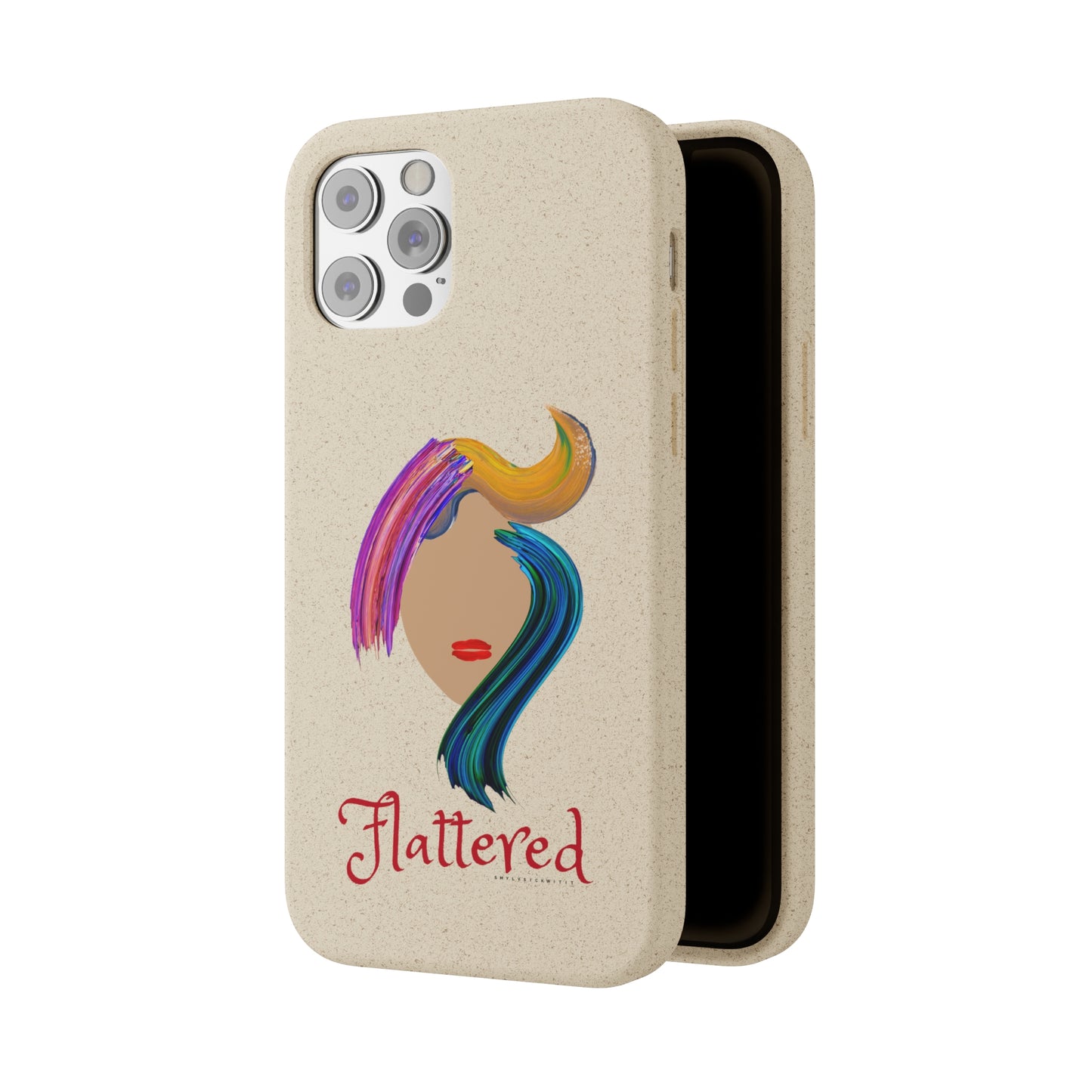 Flattered Biodegradable Cases