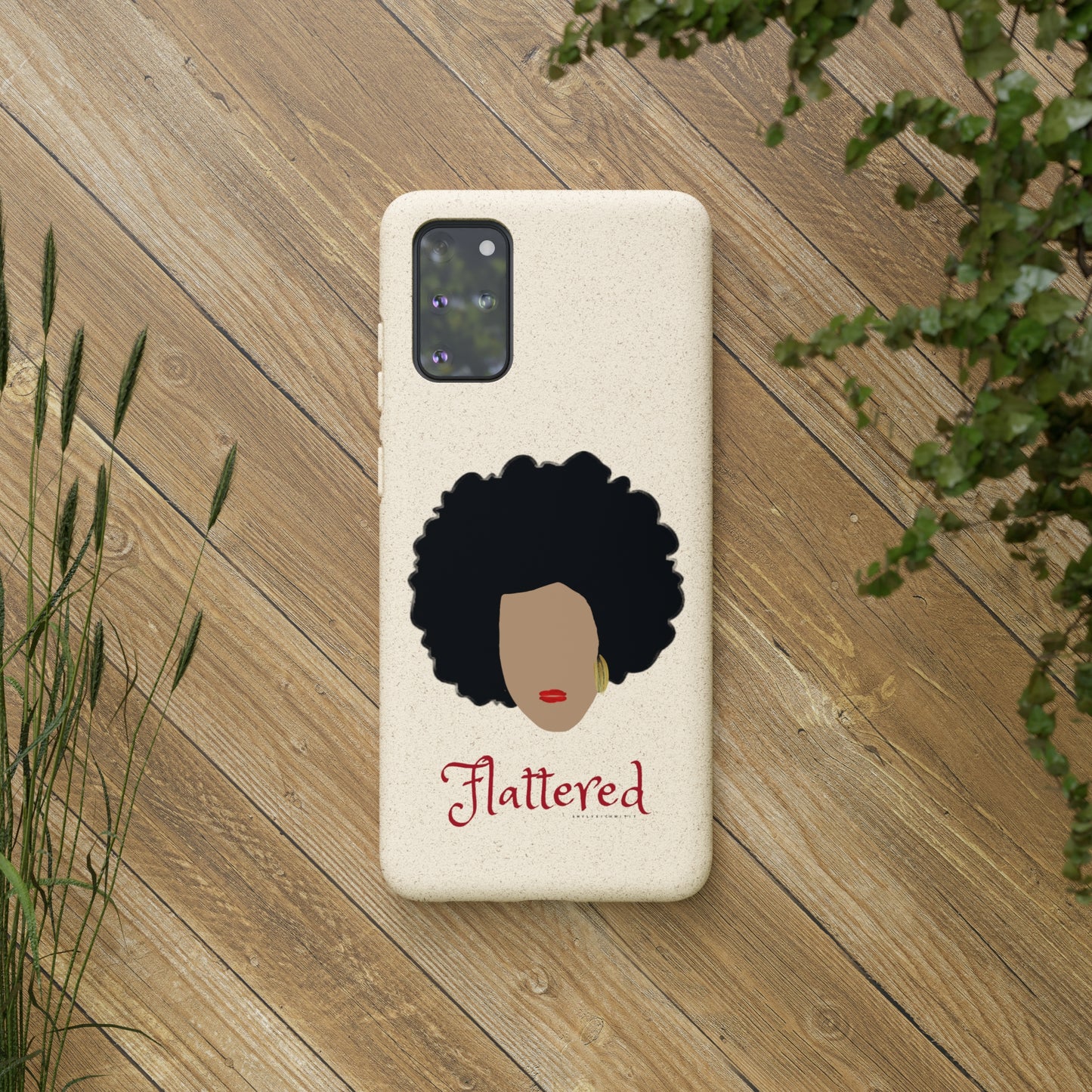Flattered Biodegradable Cases