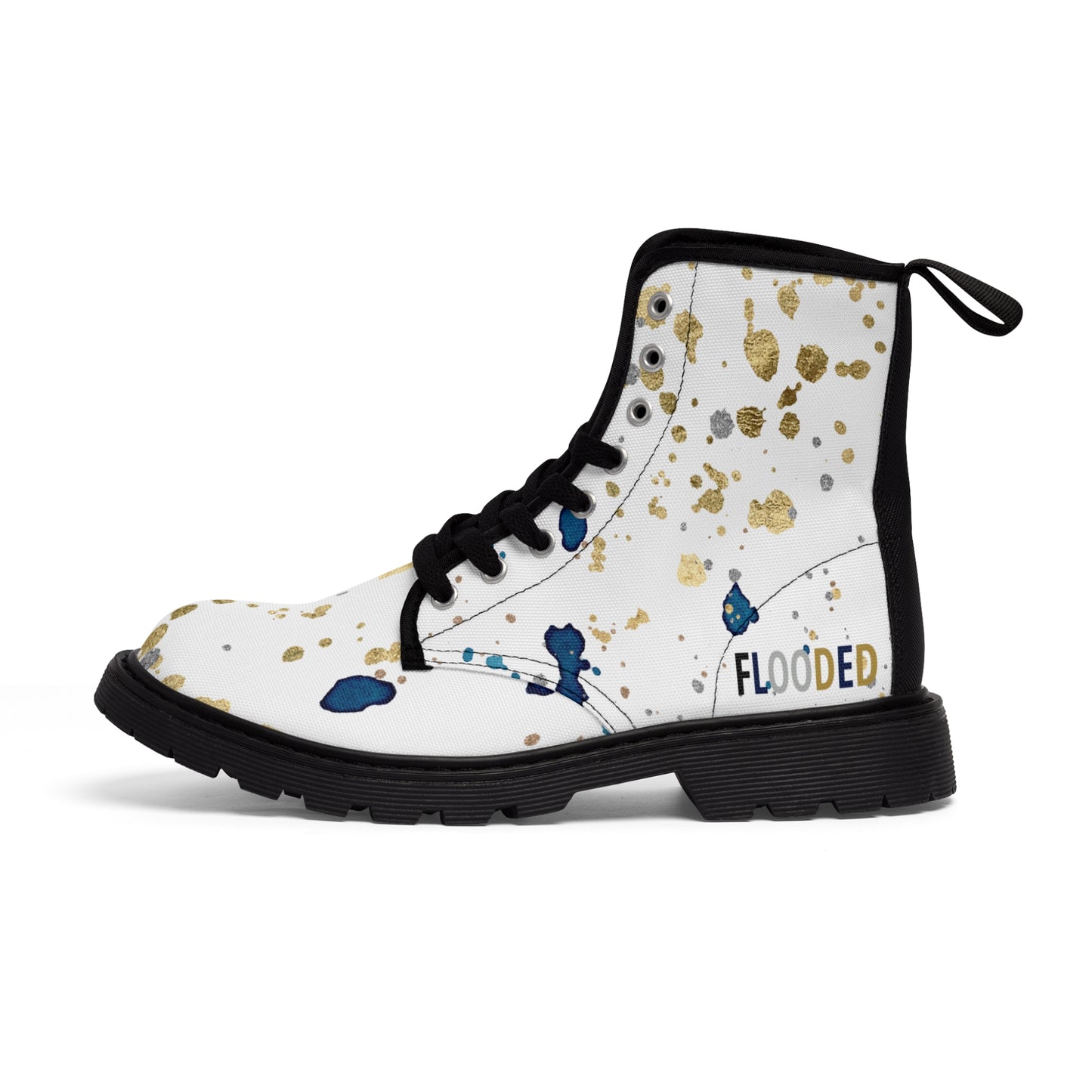 Flooded Splash Women's Canvas Boots