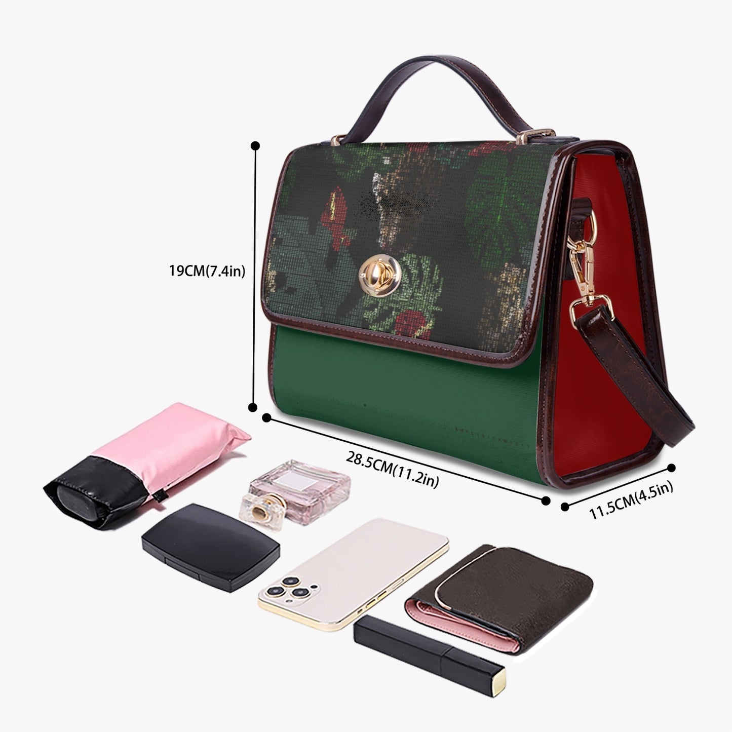 Smyly Sickwitit Flap Saddle Bag