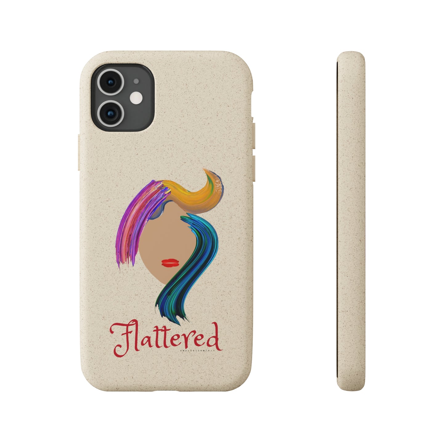 Flattered Biodegradable Cases