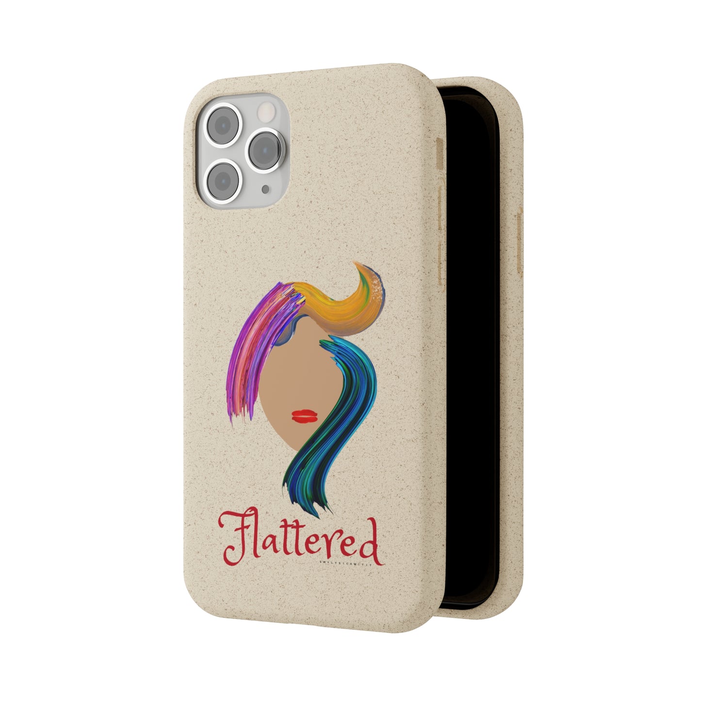 Flattered Biodegradable Cases