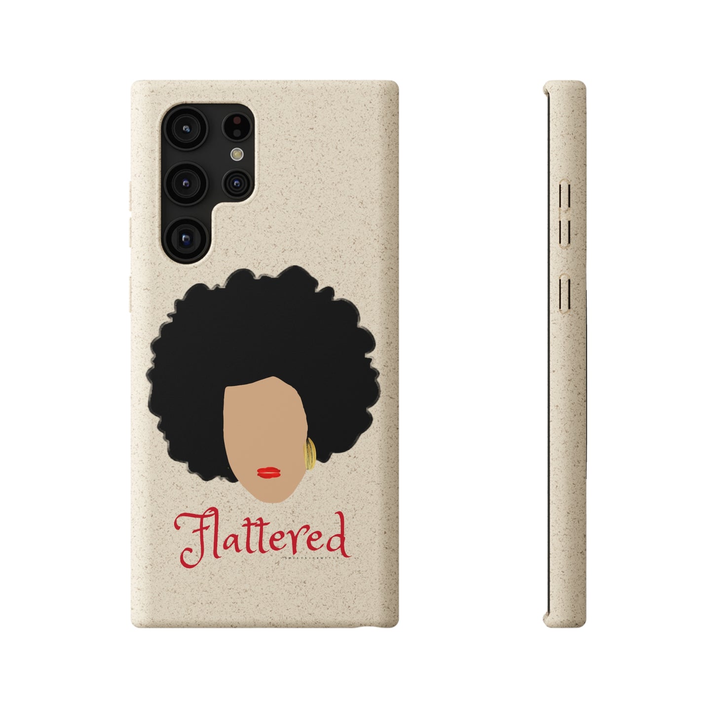 Flattered Biodegradable Cases