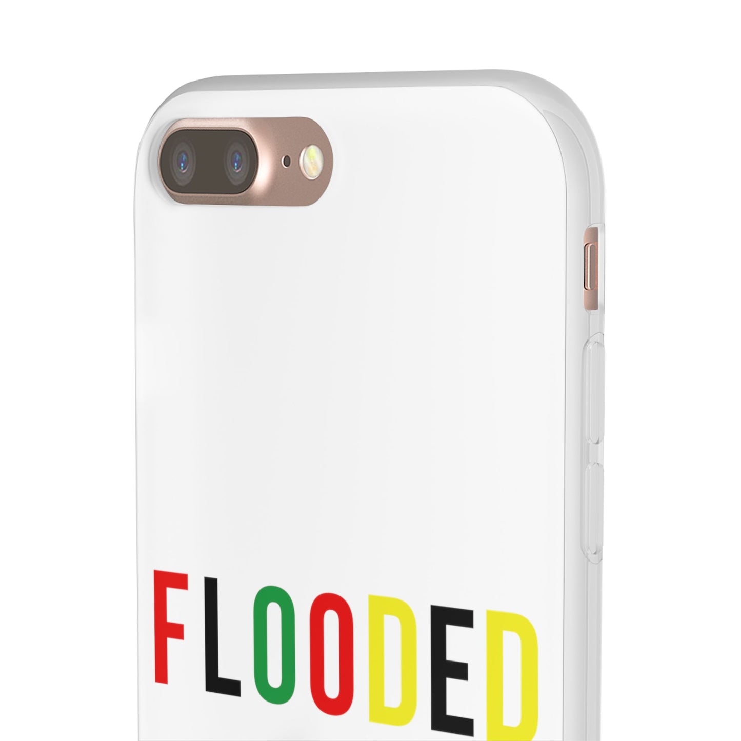Flooded letters Flexi Cases