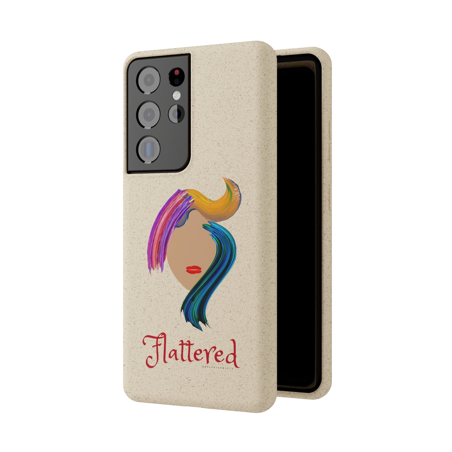 Flattered Biodegradable Cases