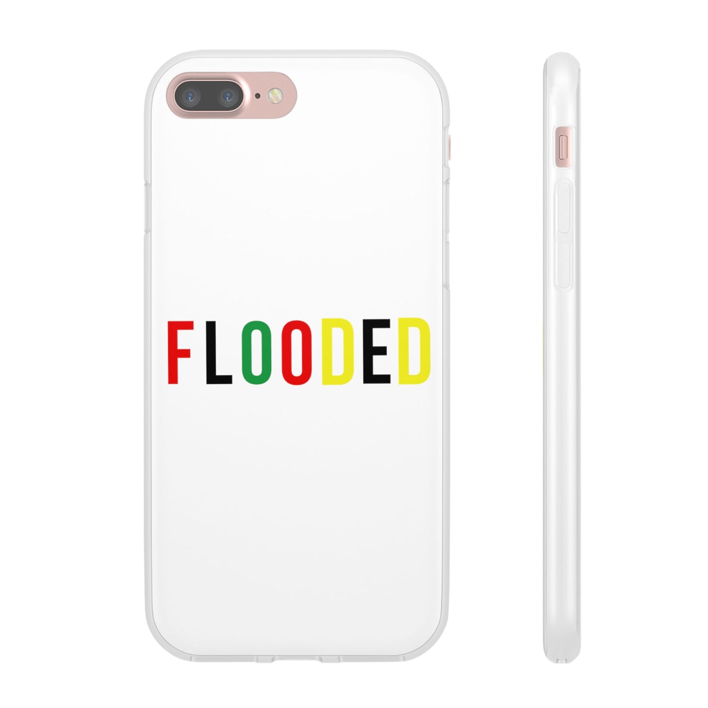 Flooded letters Flexi Cases