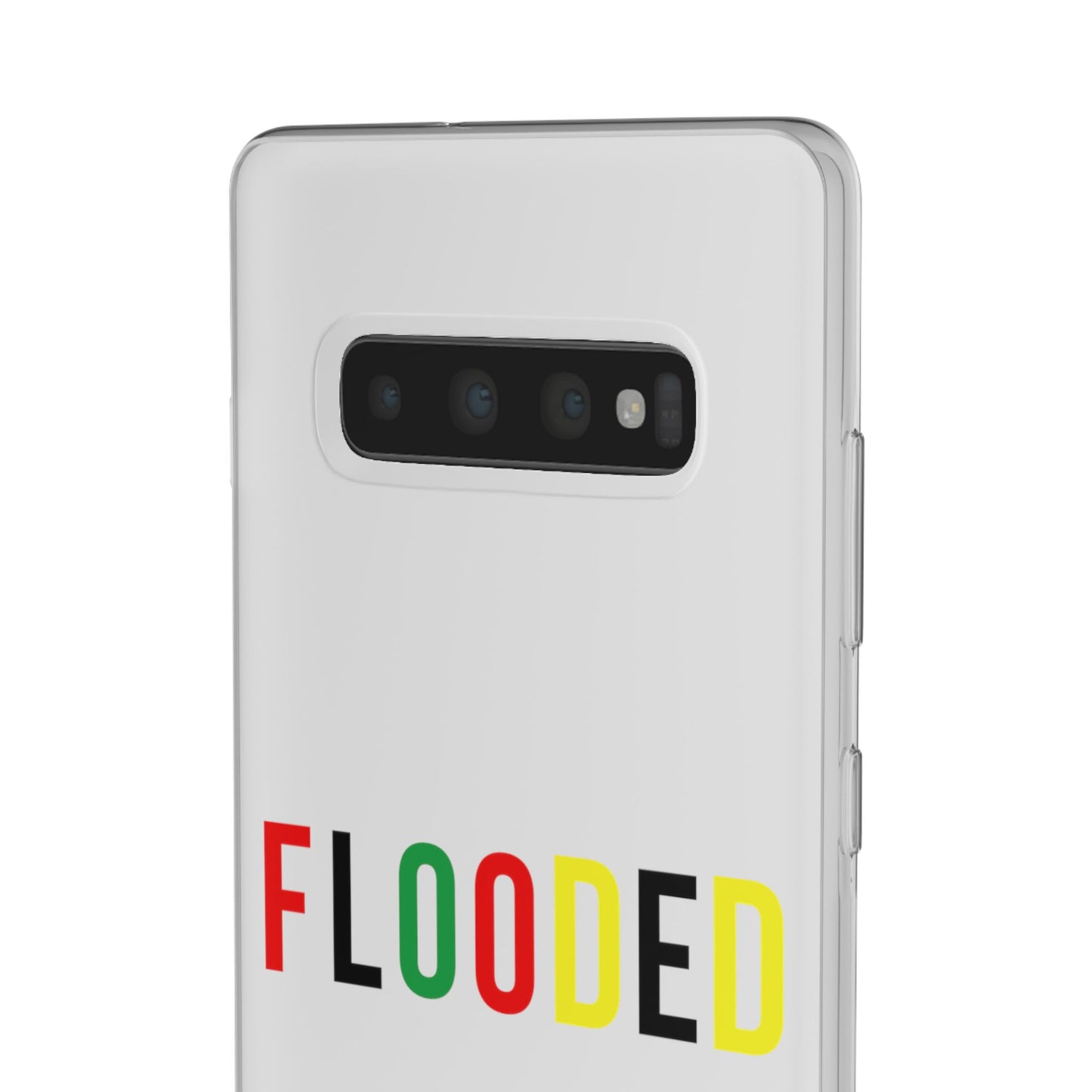Flooded letters Flexi Cases