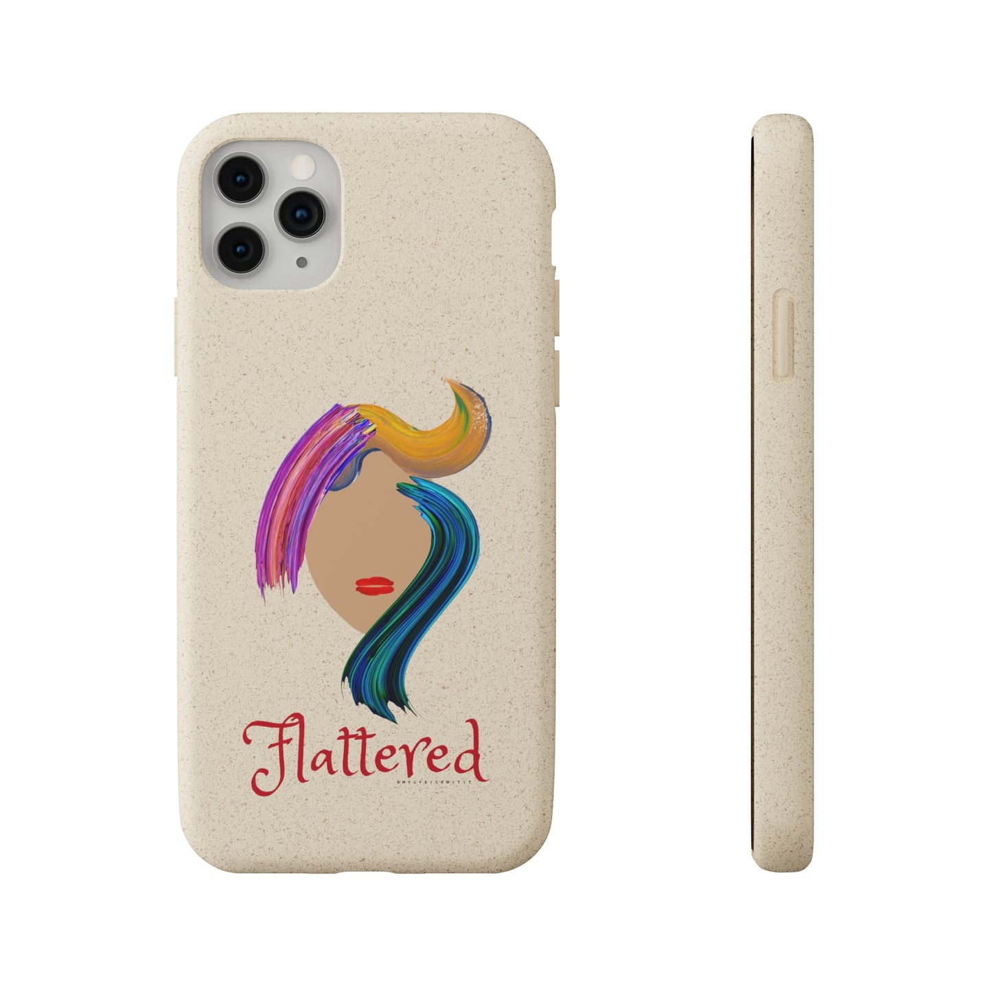 Flattered Biodegradable Cases
