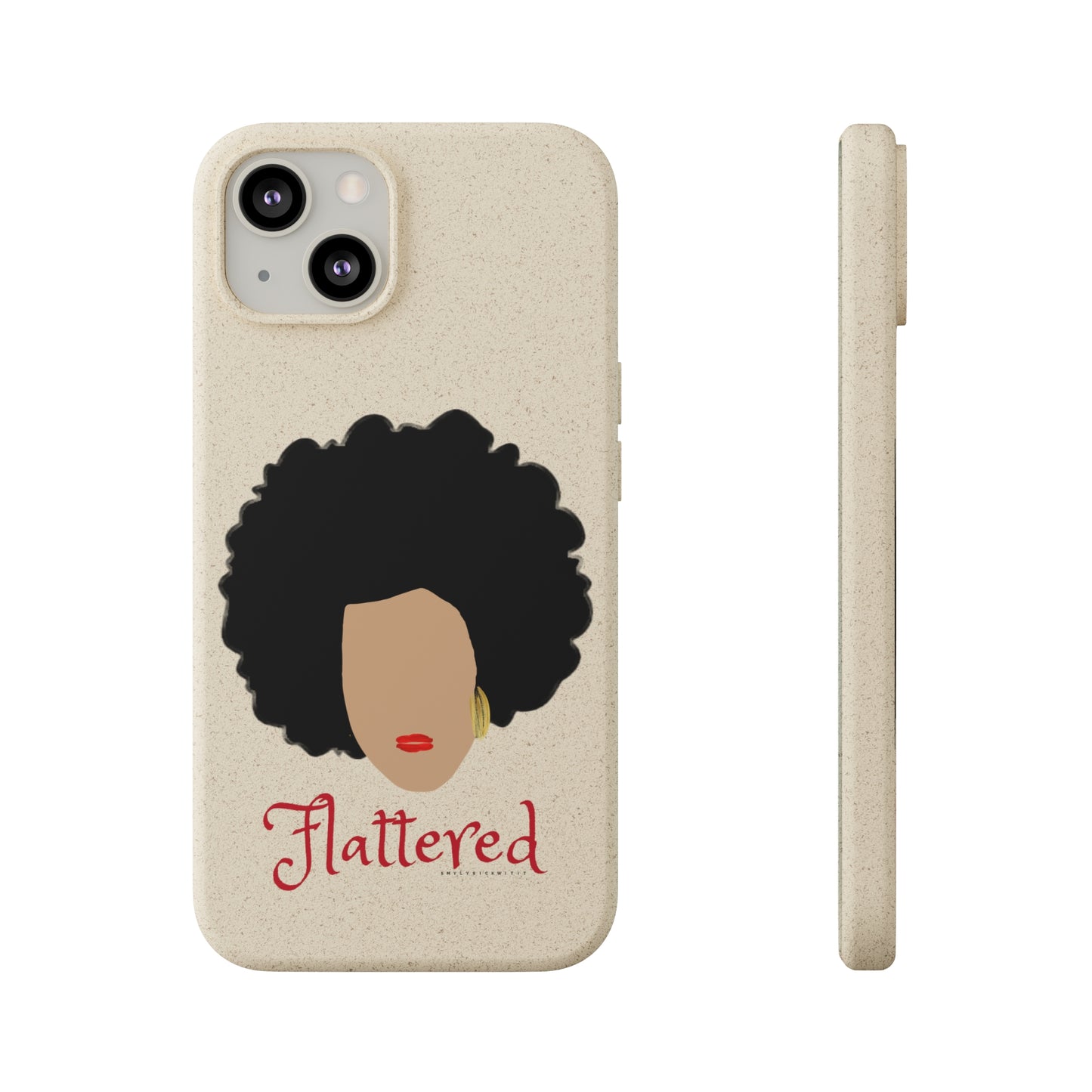Flattered Biodegradable Cases