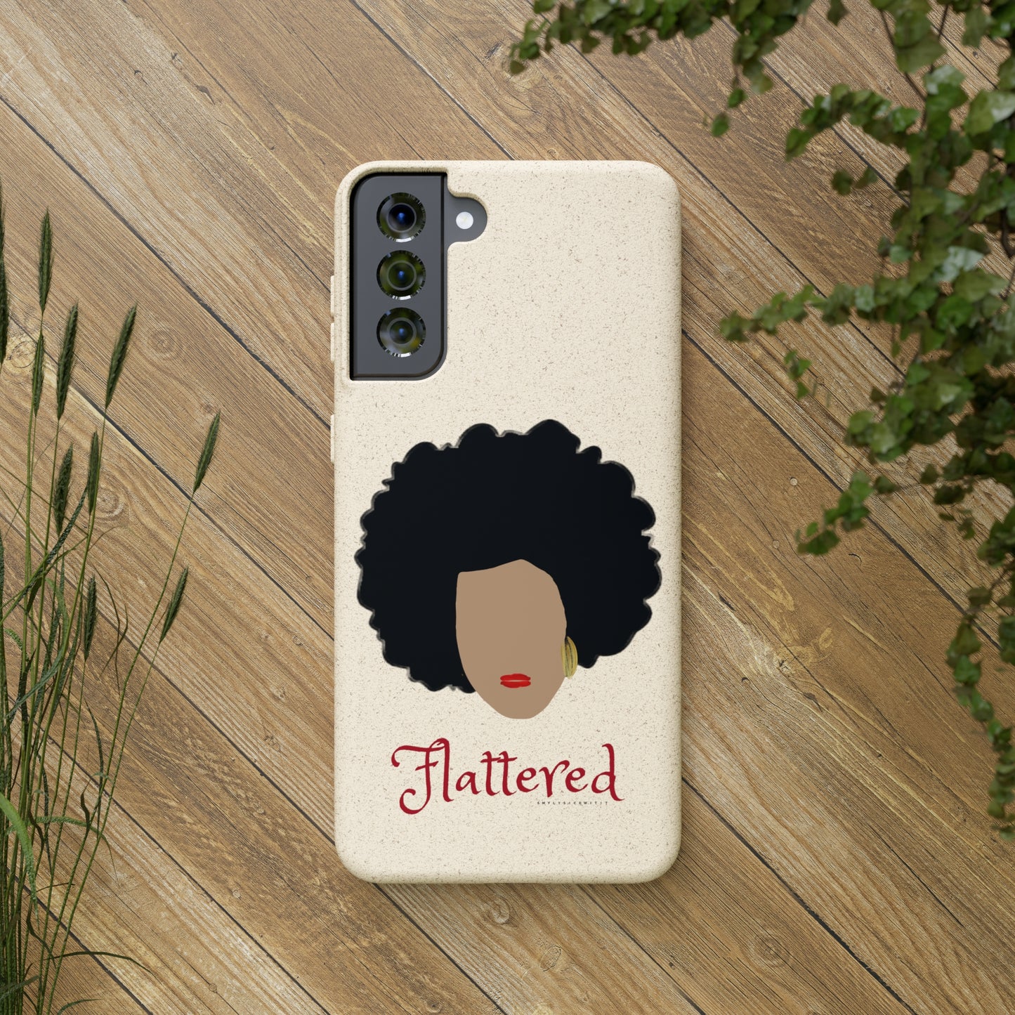 Flattered Biodegradable Cases