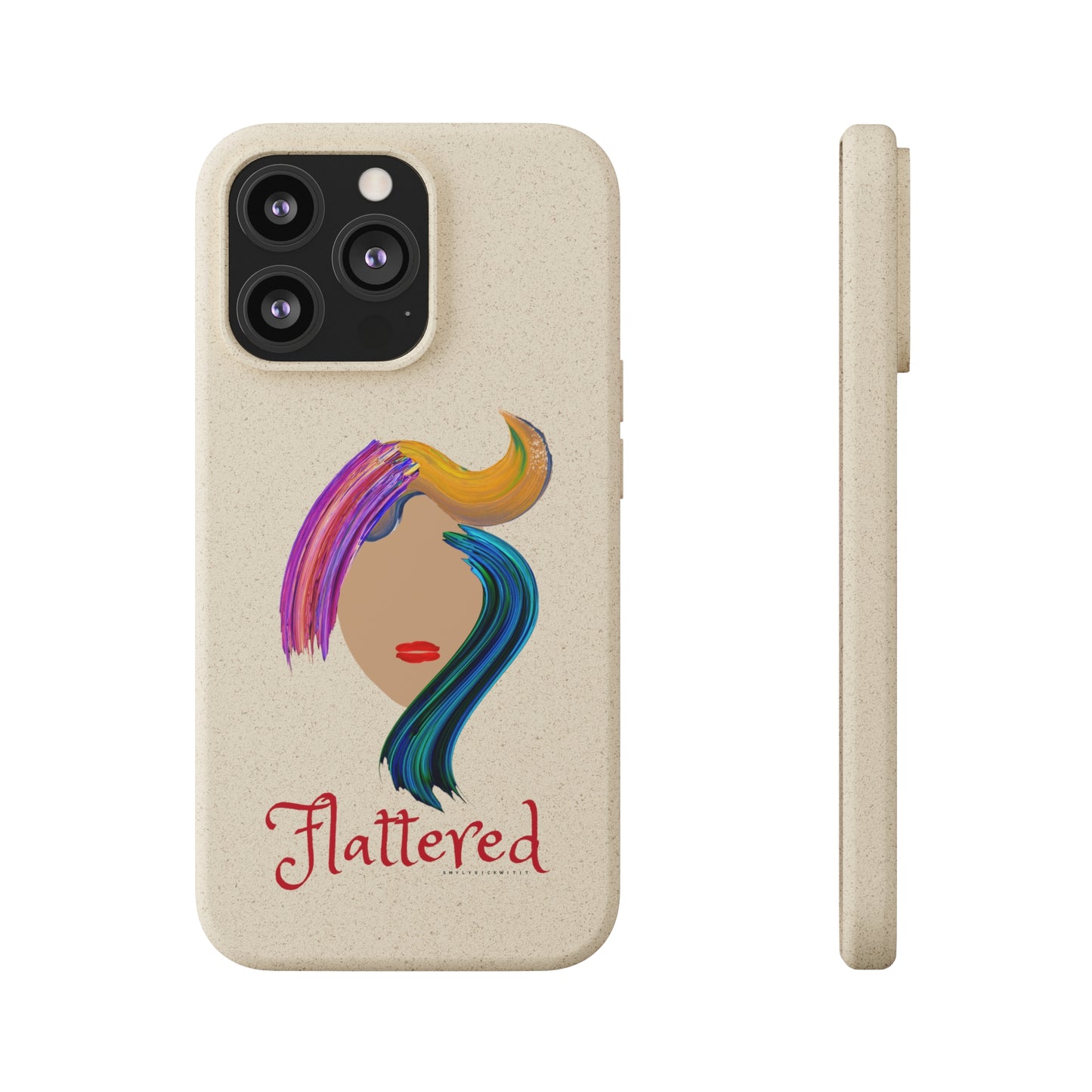 Flattered Biodegradable Cases