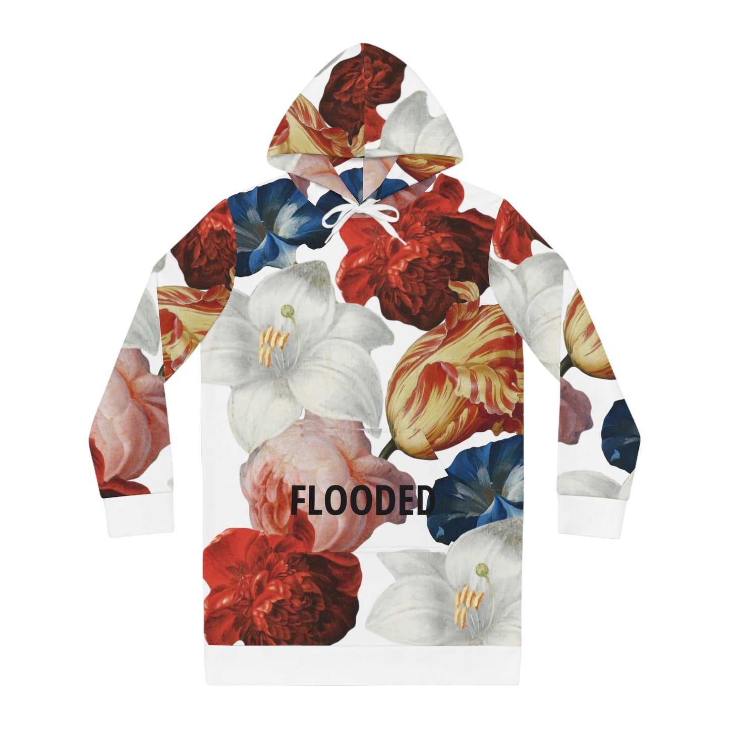 Flooded Vibes Women's Hoodie Dress