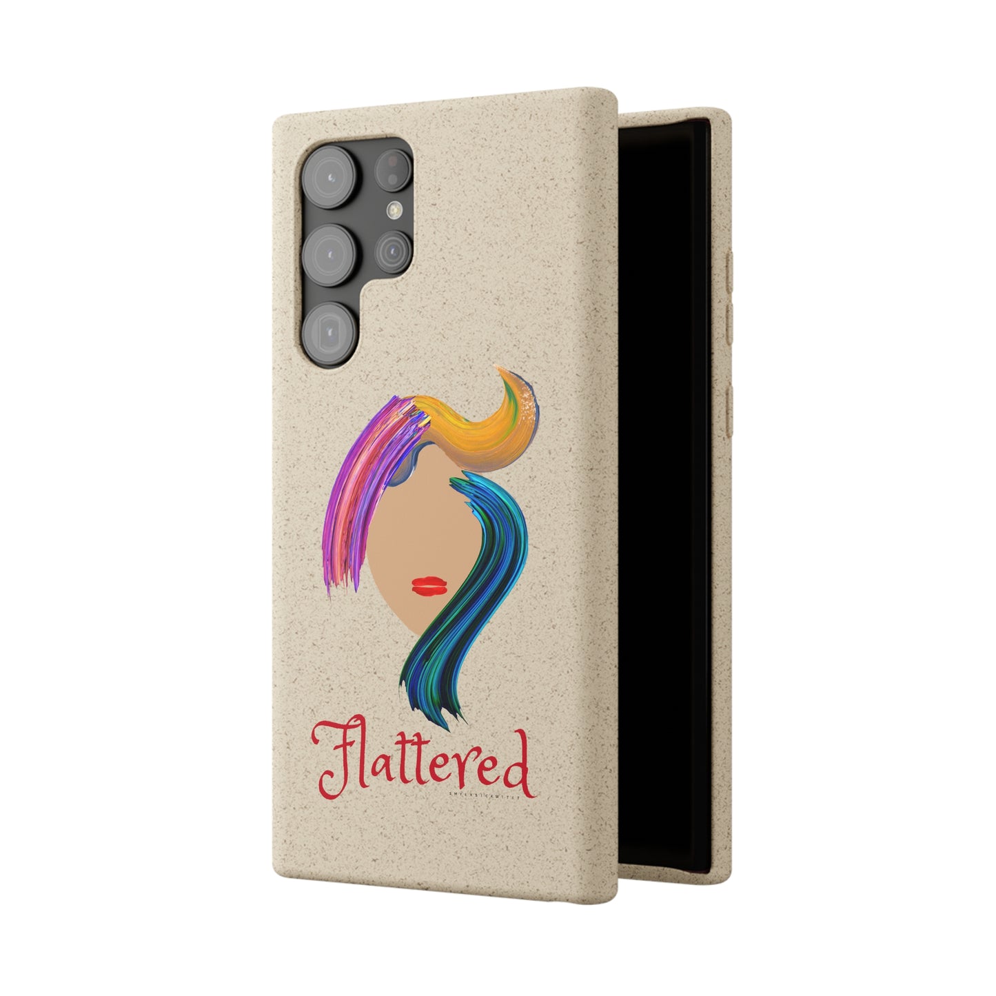 Flattered Biodegradable Cases
