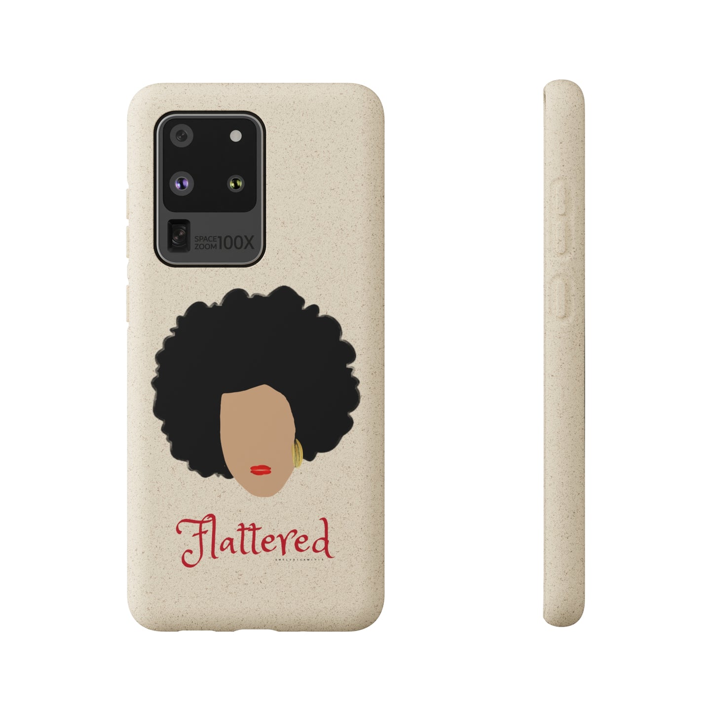 Flattered Biodegradable Cases