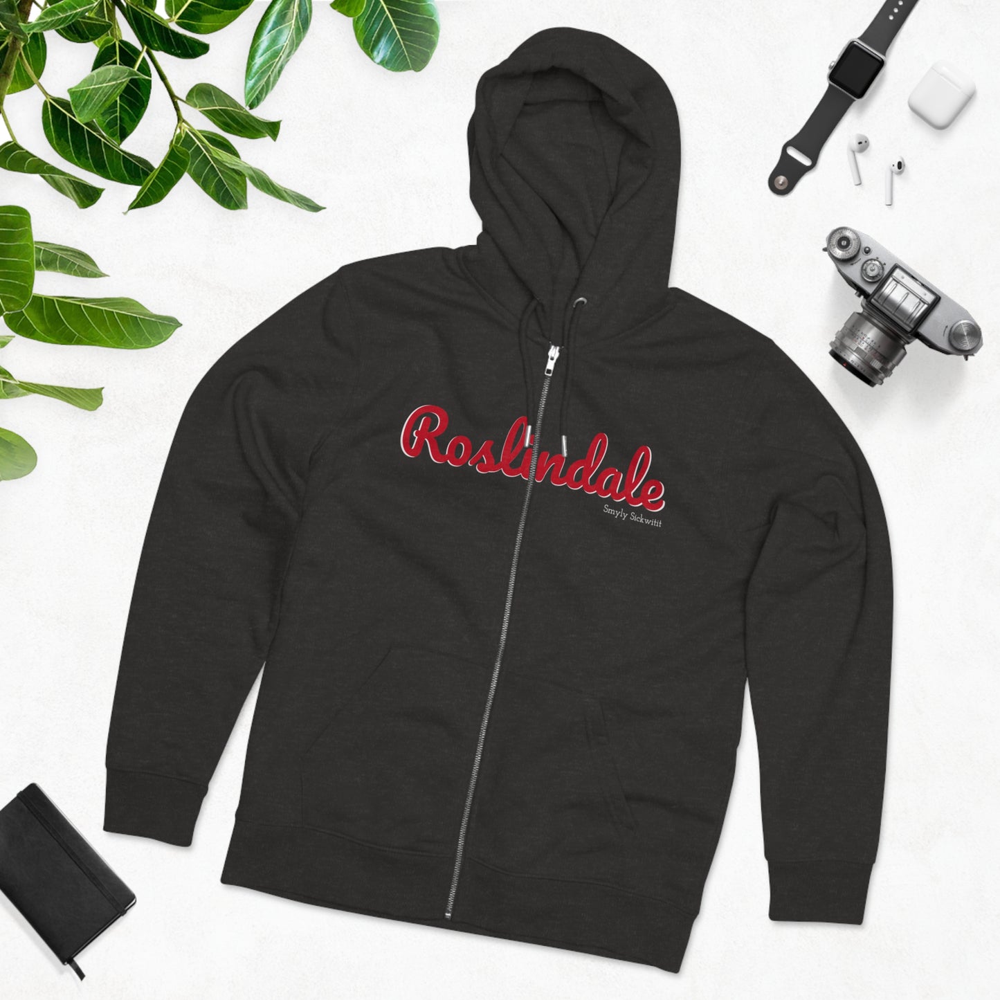 Roslindale Zip Hoodie w/smyly