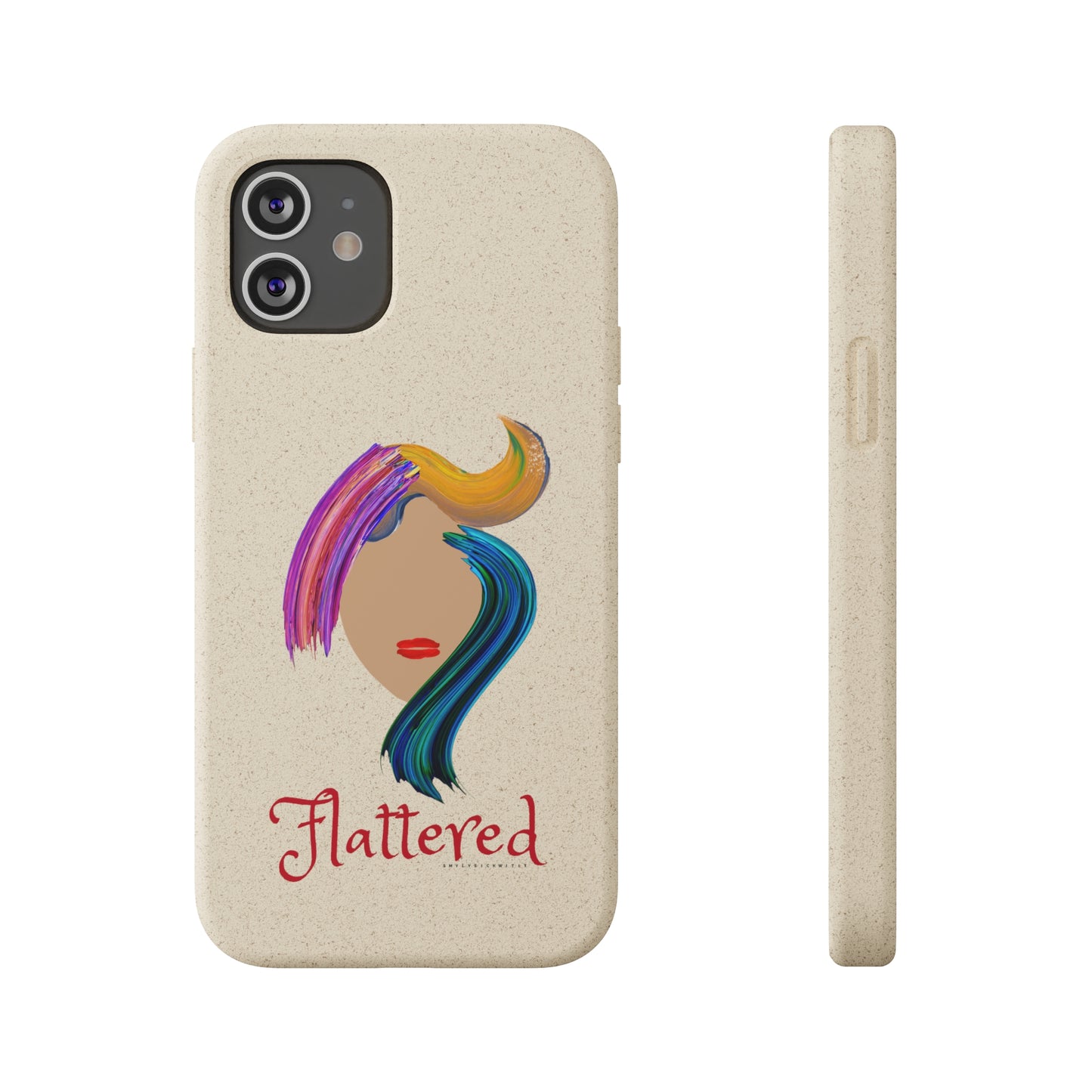 Flattered Biodegradable Cases